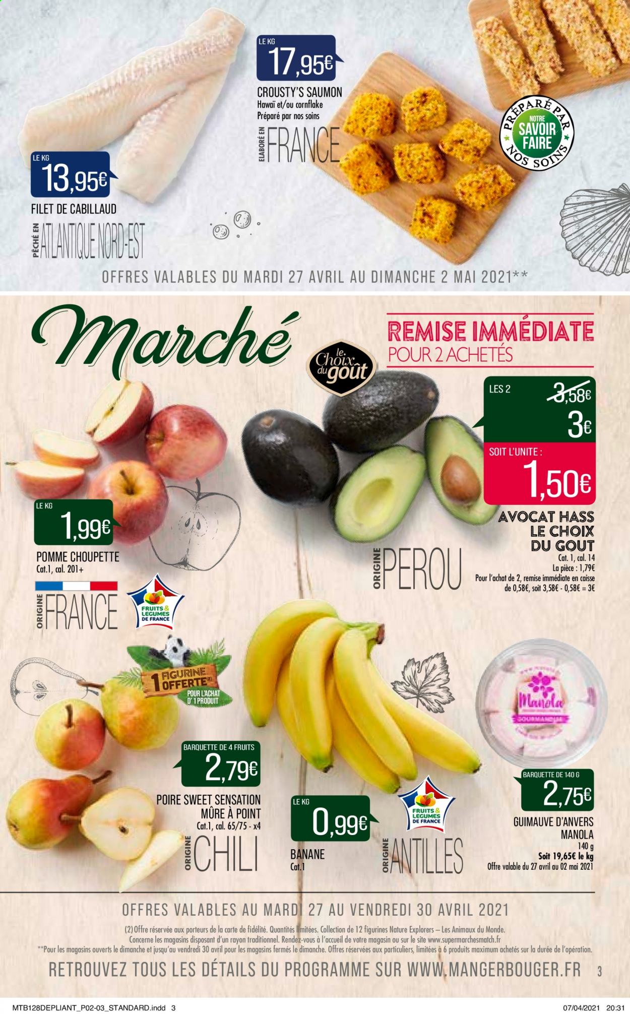 Catalogue Supermarché Match - 27.04.2021 - 09.05.2021. 