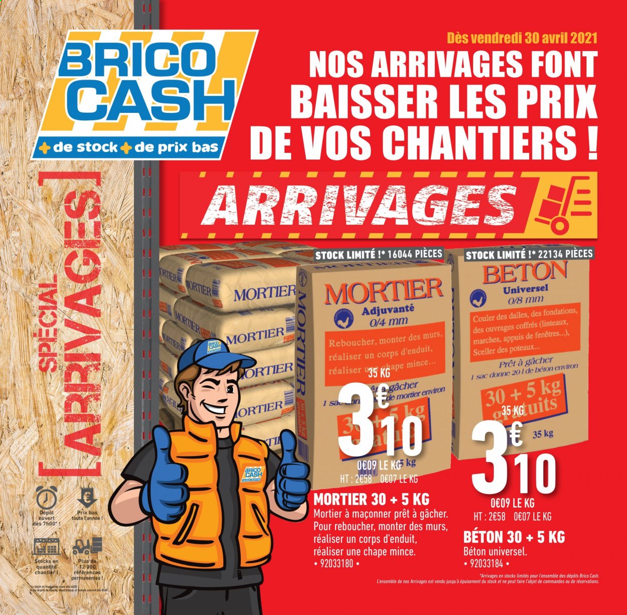 Catalogue Brico Cash - 30.04.2021 - 12.05.2021. 