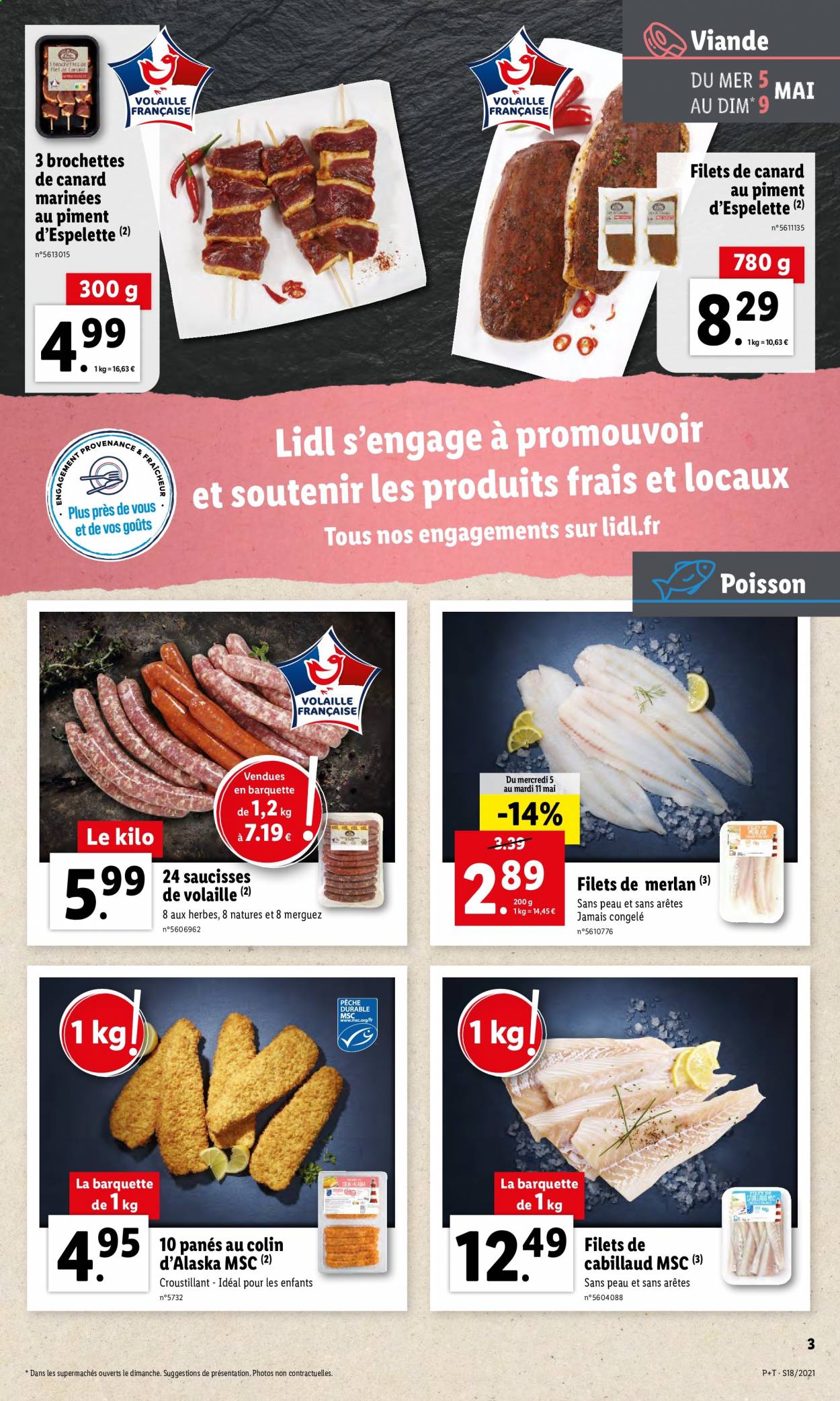 Catalogue Lidl - 05.05.2021 - 11.05.2021. Page 3.