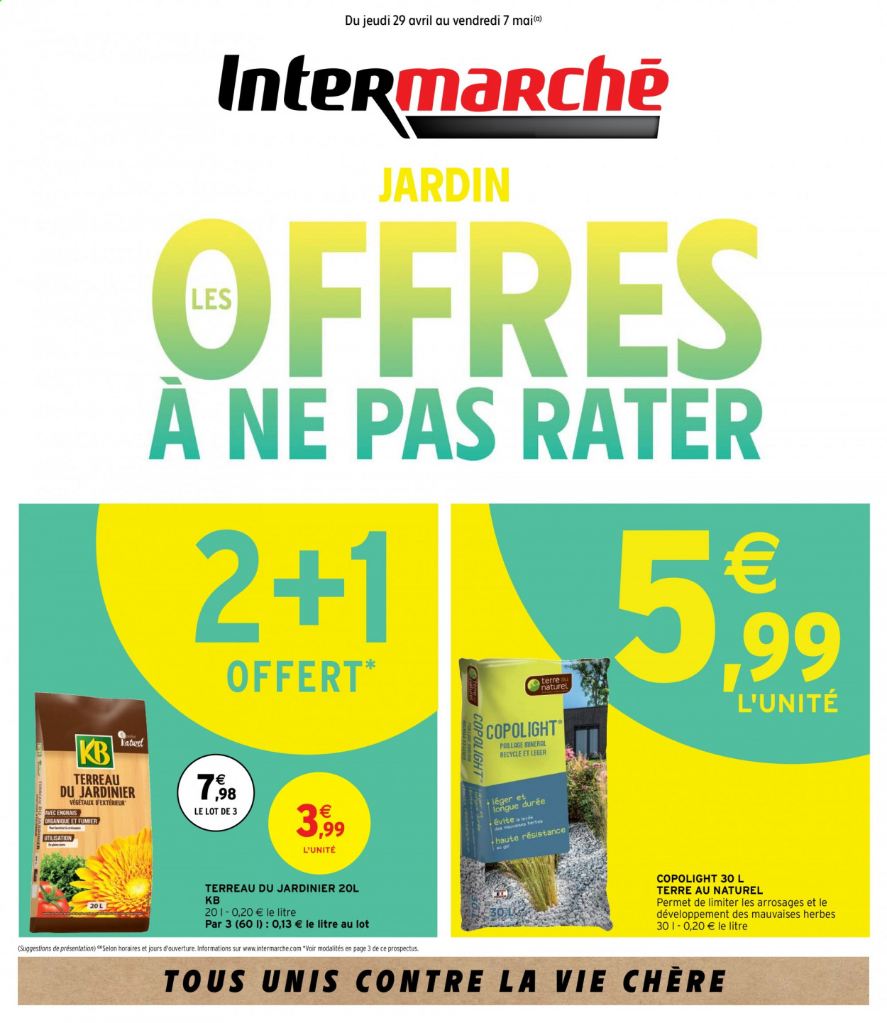 Catalogue Intermarché - 29.04.2021 - 07.05.2021. Page 1.
