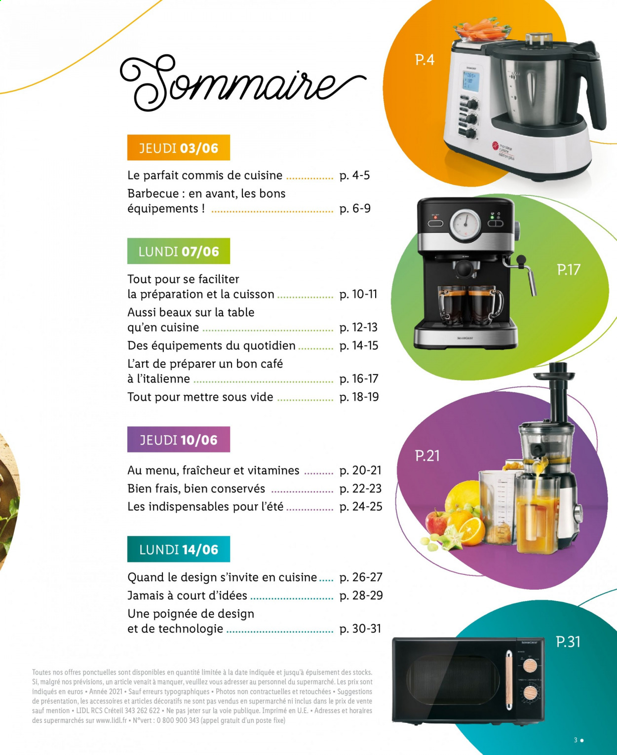Catalogue Lidl - 03.06.2021 - 14.06.2021. Page 3.