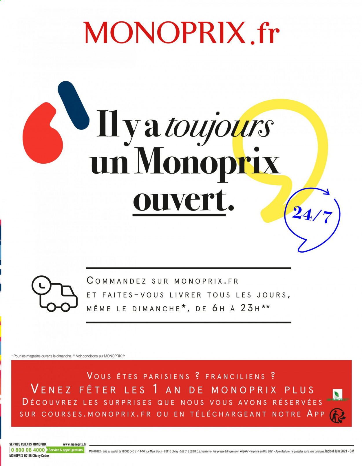 Catalogue Monoprix - 09.06.2021 - 20.06.2021. 
