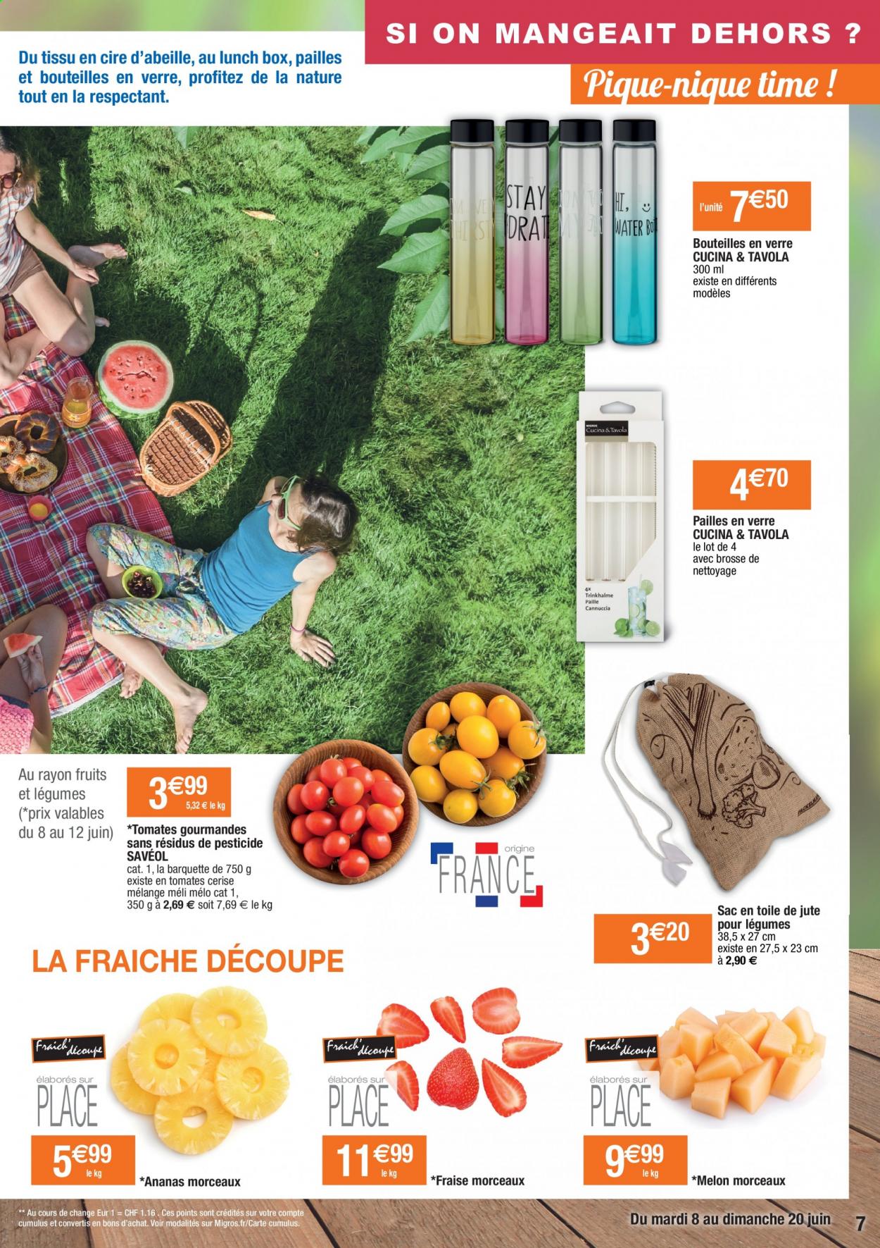 Catalogue Migros France - 08.06.2021 - 20.06.2021. 