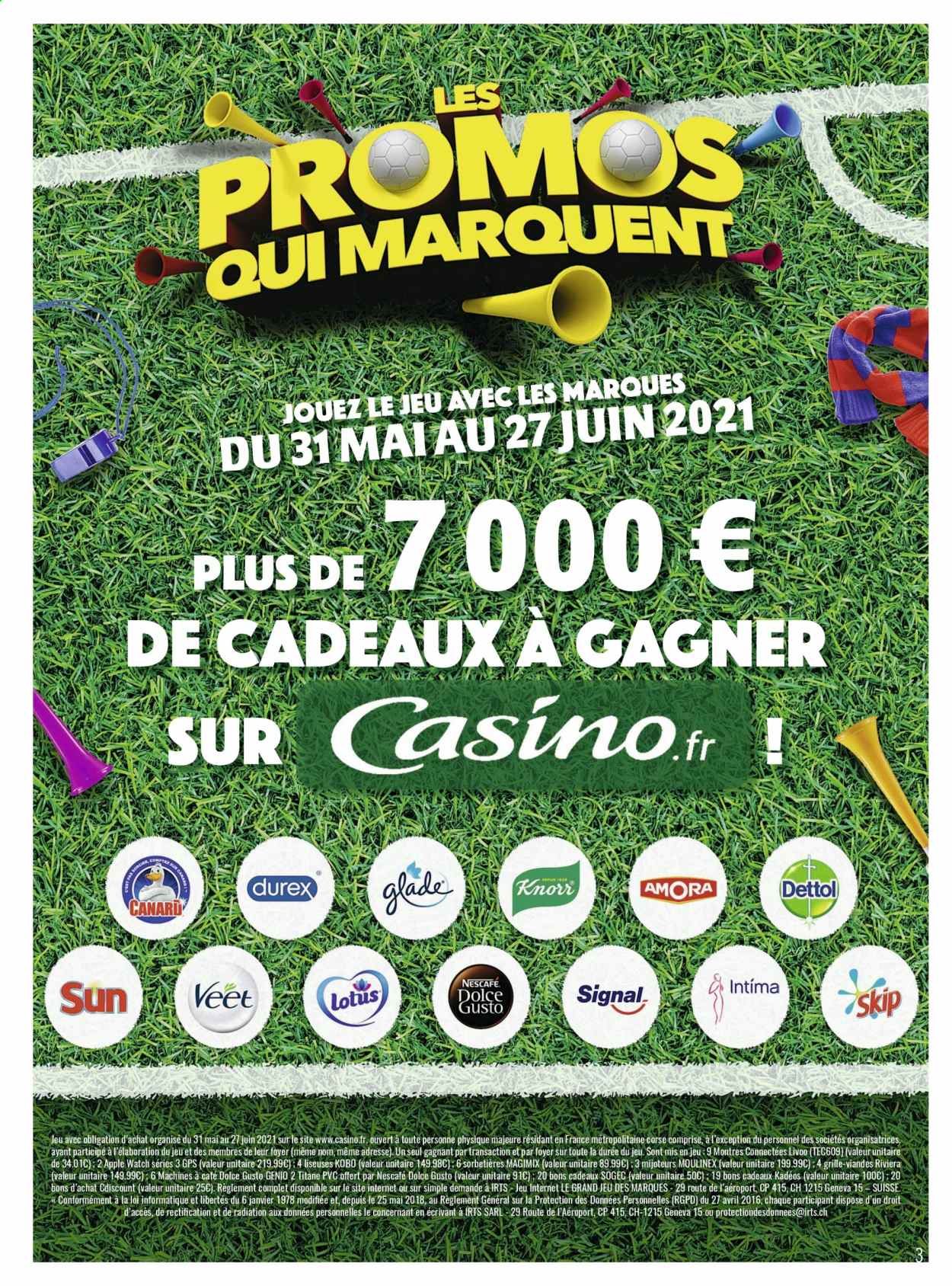 Catalogue Géant Casino - 07.06.2021 - 20.06.2021. 