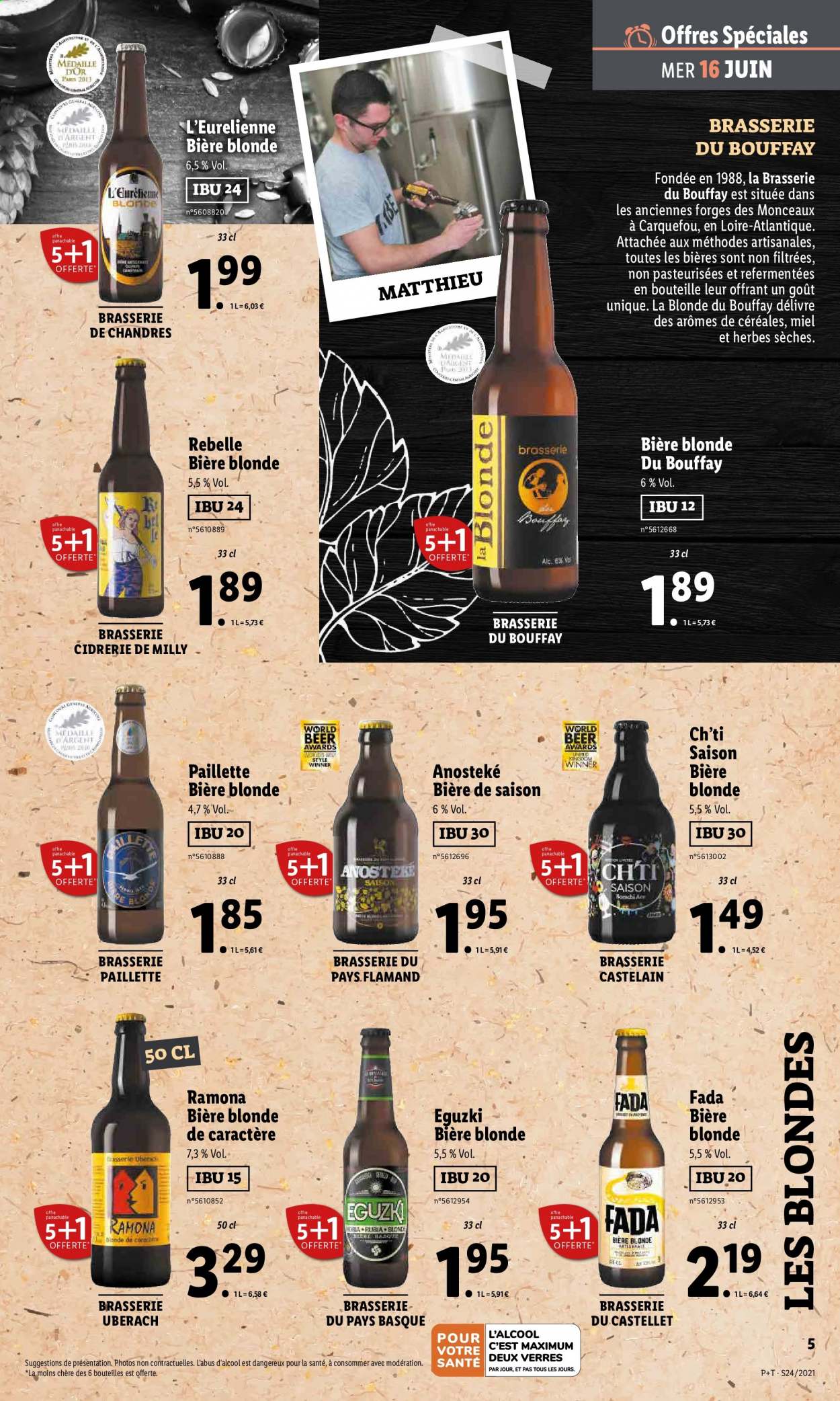 Catalogue Lidl - 16.06.2021 - 22.06.2021. Page 5.