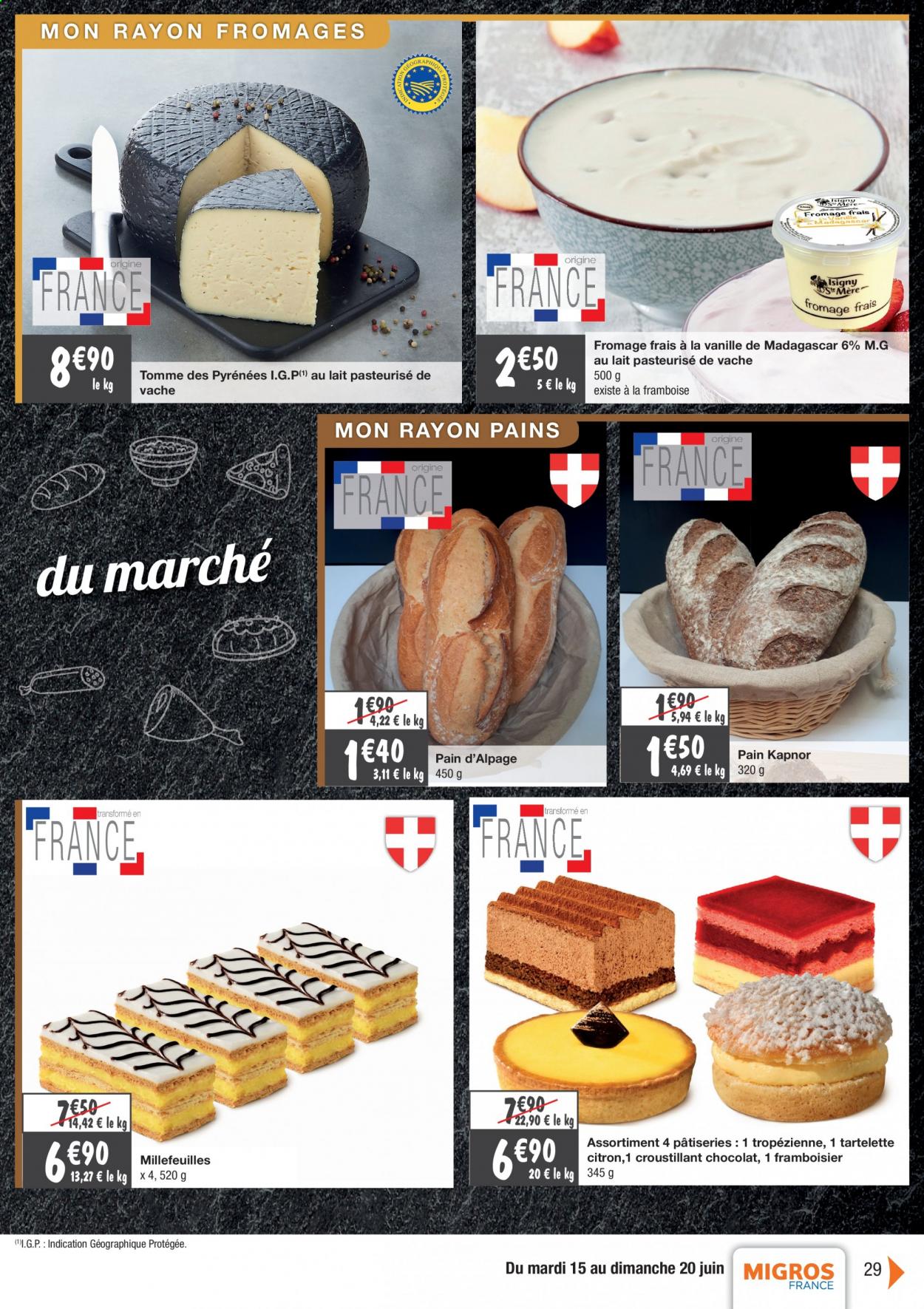 Catalogue Migros France - 15.06.2021 - 20.06.2021. 