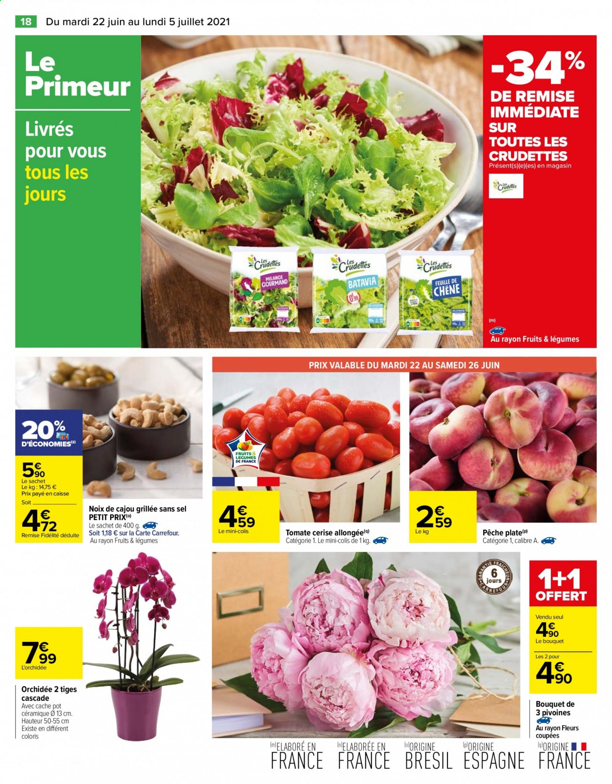 Catalogue Carrefour Hypermarchés - 22.06.2021 - 05.07.2021. 