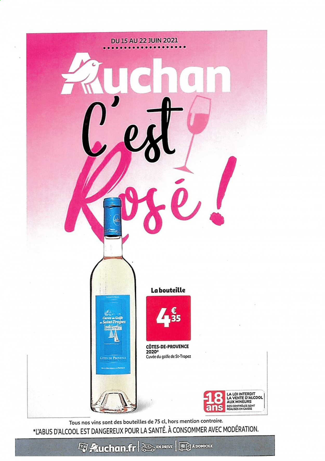 Catalogue Auchan - 18.06.2021 - 22.06.2021. 