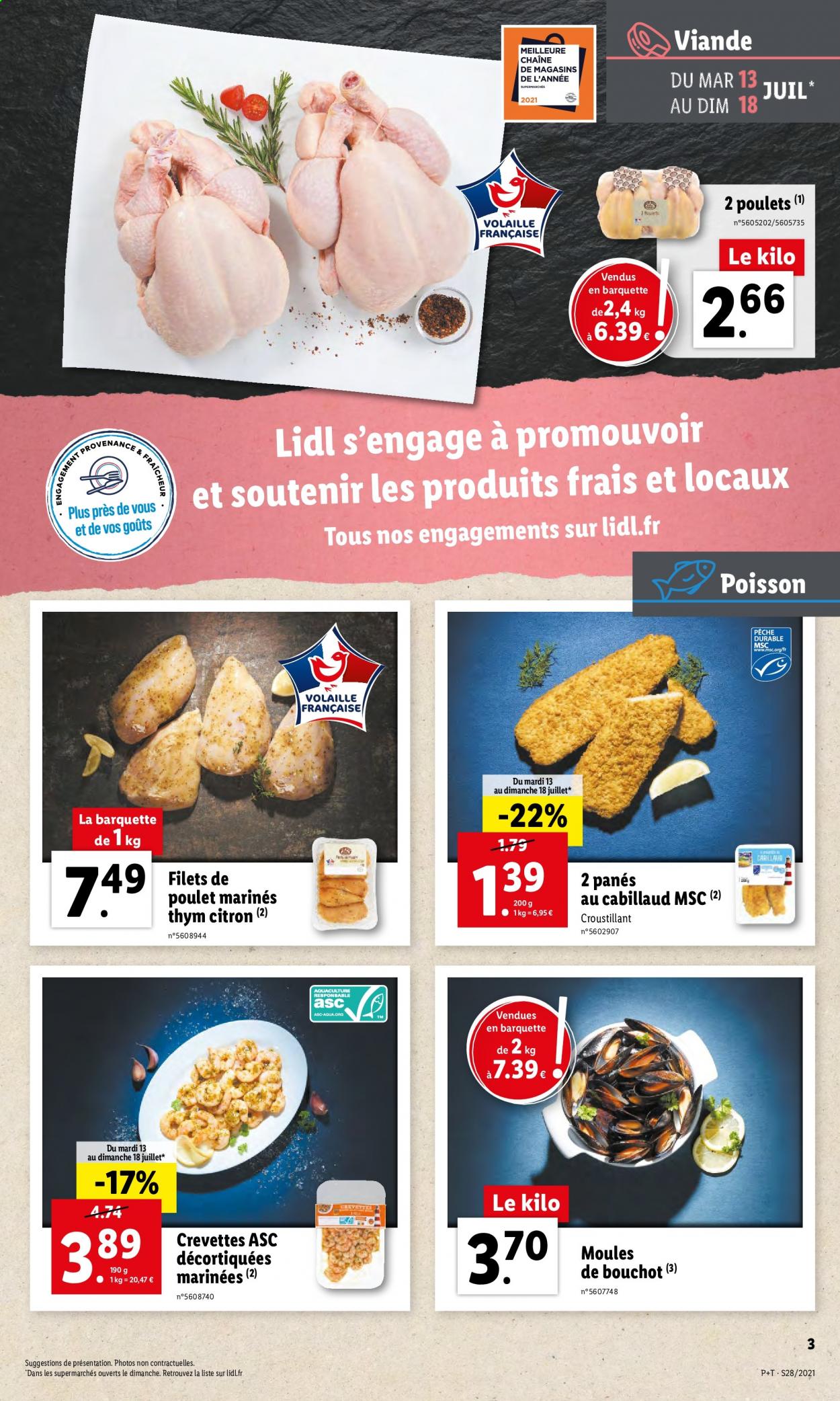 Catalogue Lidl - 13.07.2021 - 20.07.2021. Page 3.