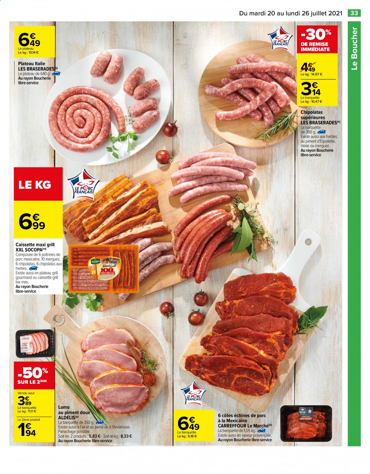 Catalogue Carrefour Hypermarchés - 20.07.2021 - 26.07.2021. 