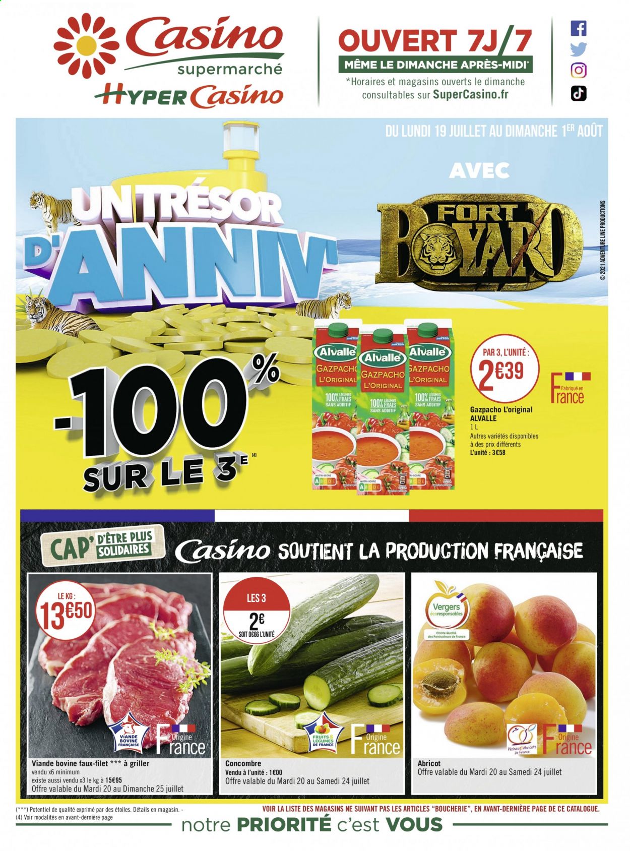 Catalogue Géant Casino - 19.07.2021 - 01.08.2021. 