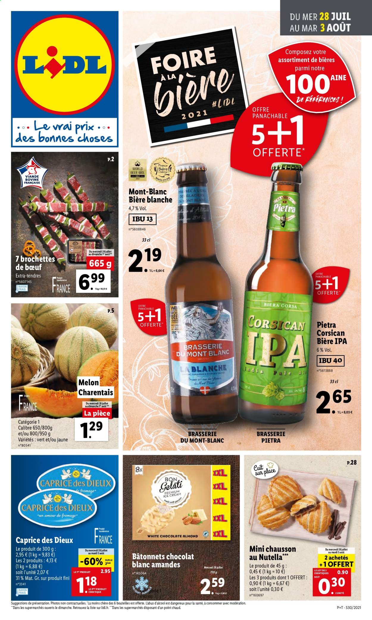 Catalogue Lidl - 28.07.2021 - 03.08.2021. Page 1.
