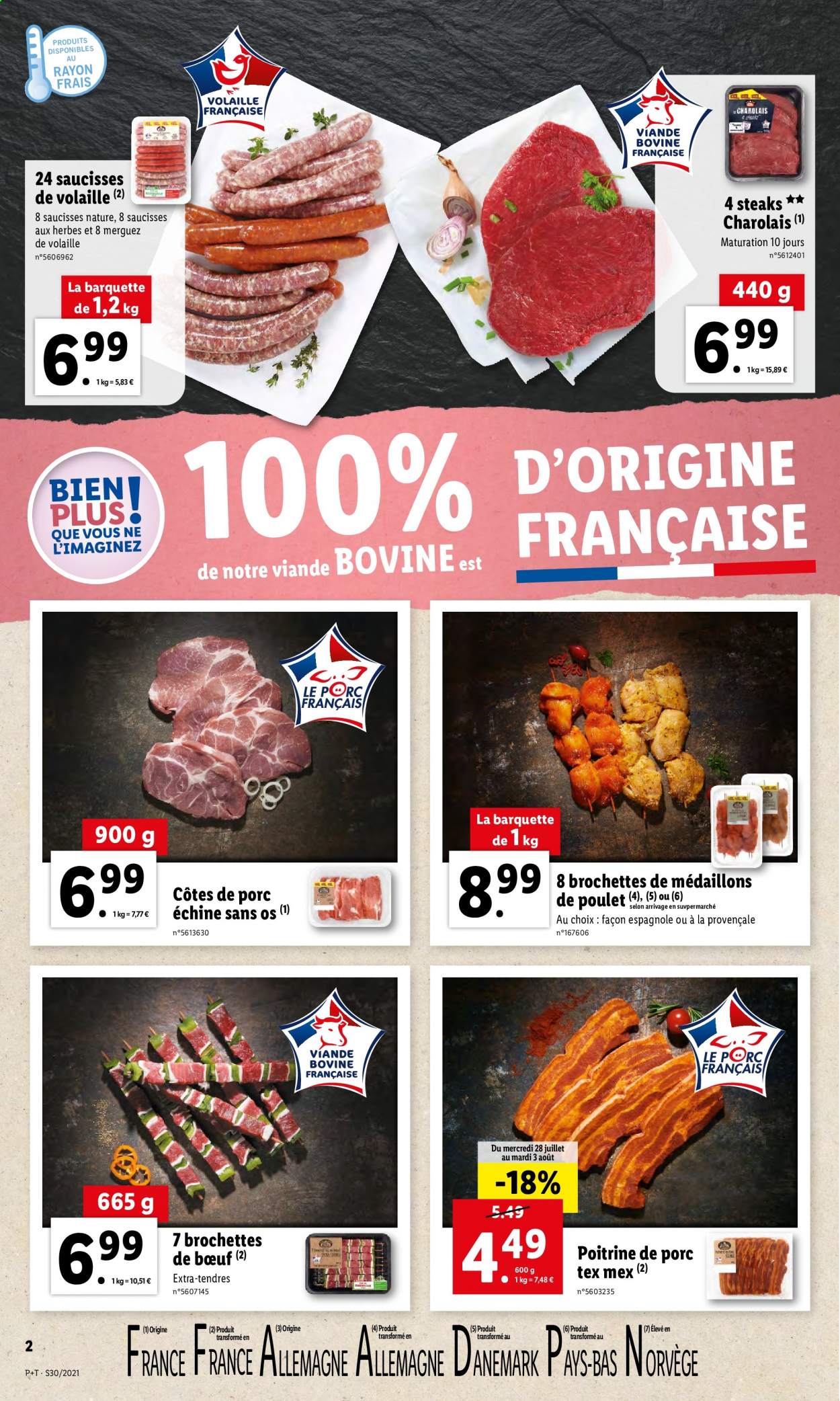 Catalogue Lidl - 28.07.2021 - 03.08.2021. Page 2.