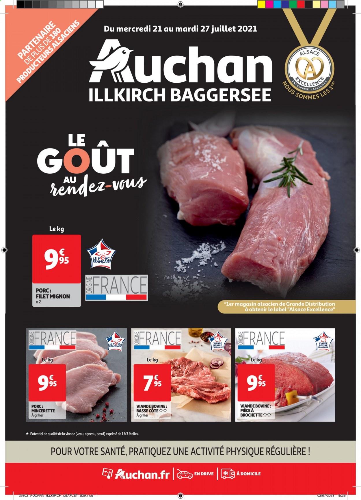 Catalogue Auchan - 21.07.2021 - 27.07.2021. 