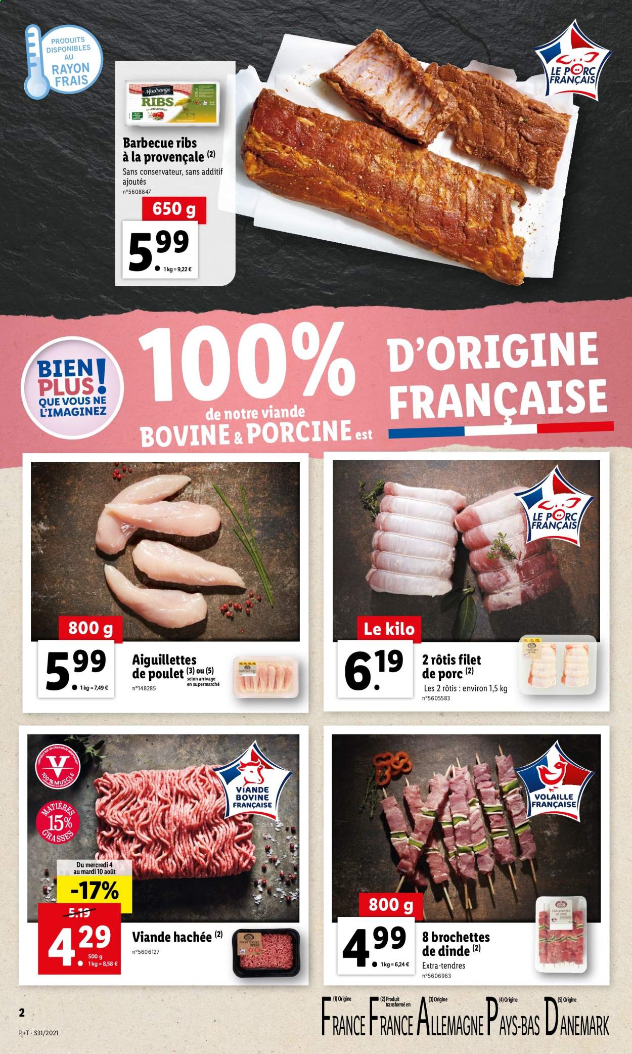 Catalogue Lidl - 04.08.2021 - 10.08.2021. Page 2.