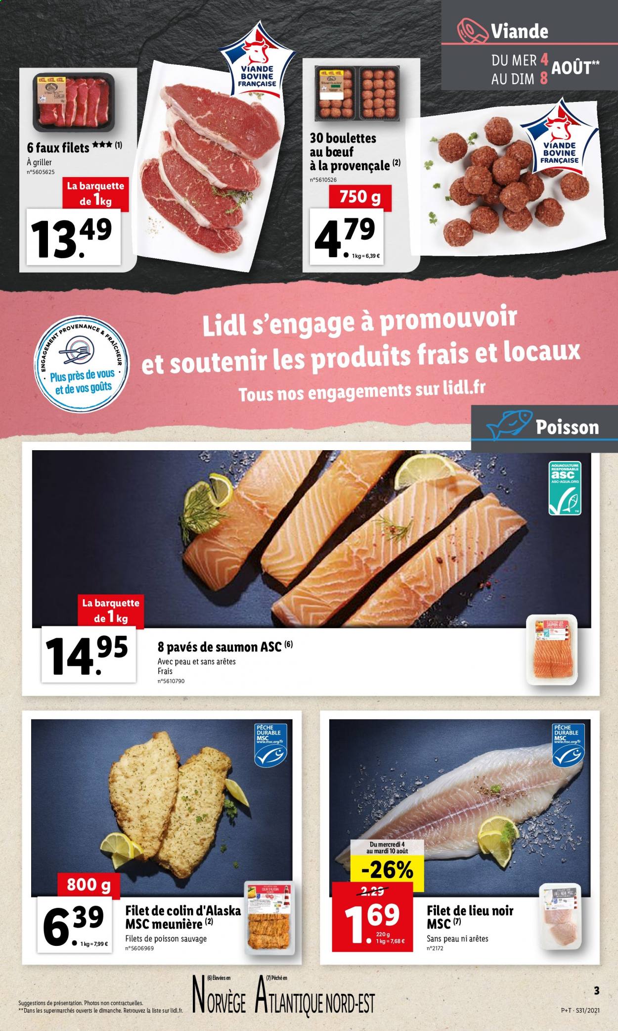 Catalogue Lidl - 04.08.2021 - 10.08.2021. Page 3.