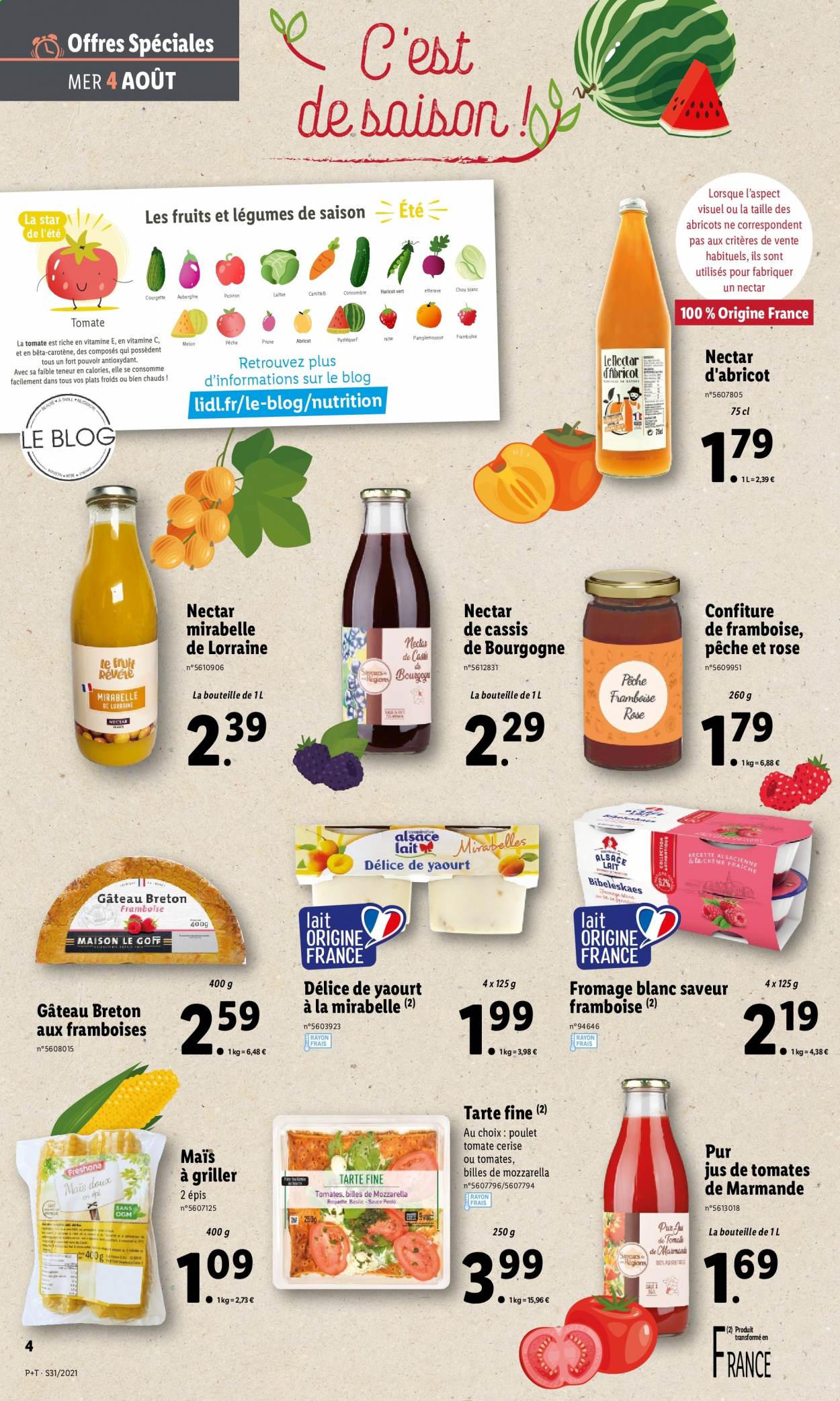 Catalogue Lidl - 04.08.2021 - 10.08.2021. Page 6.