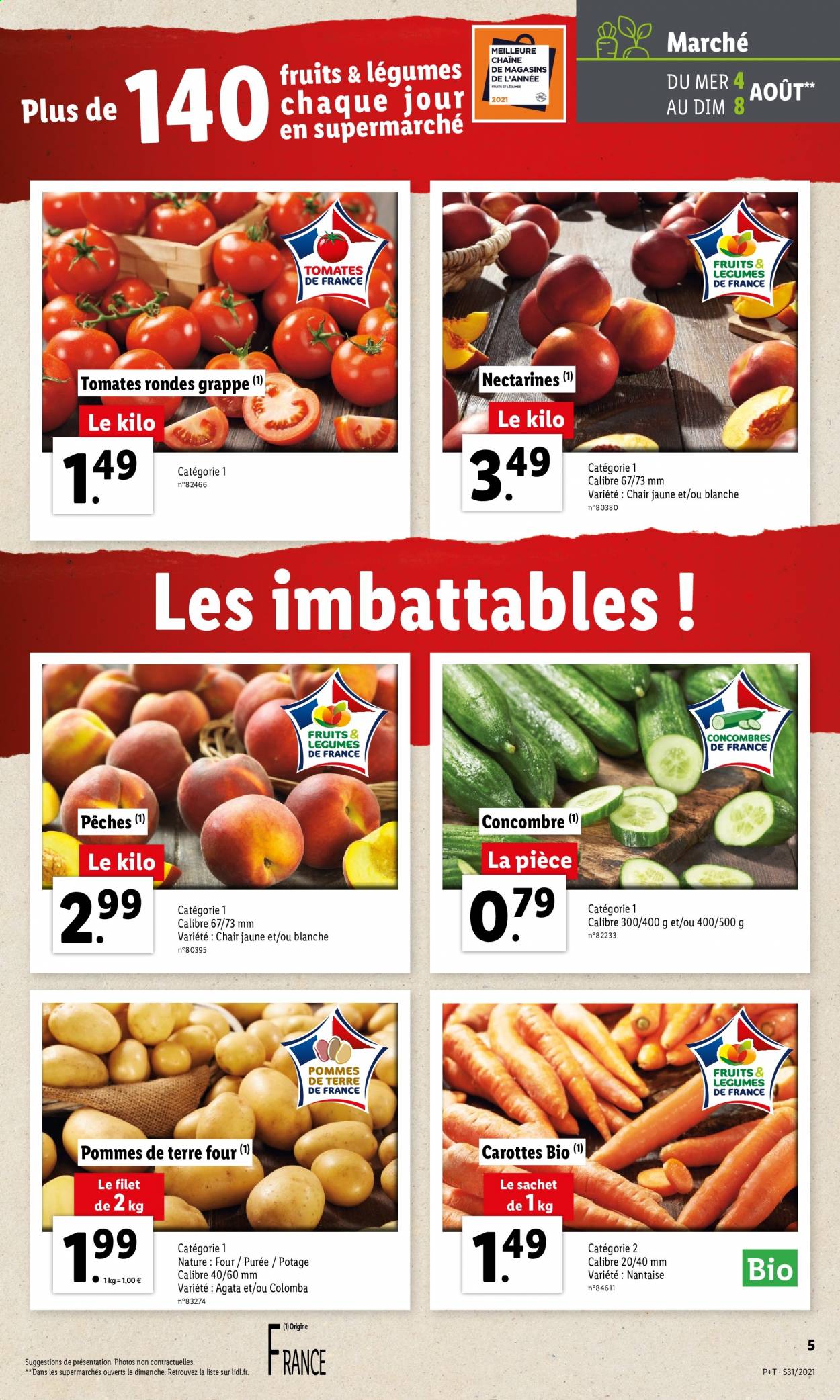 Catalogue Lidl - 04.08.2021 - 10.08.2021. Page 7.