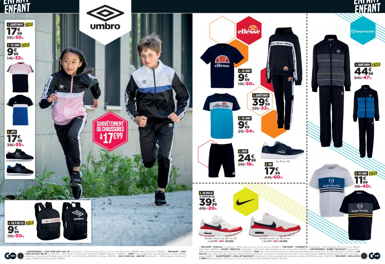 Catalogue Go Sport - 04.08.2021 - 30.08.2021. 