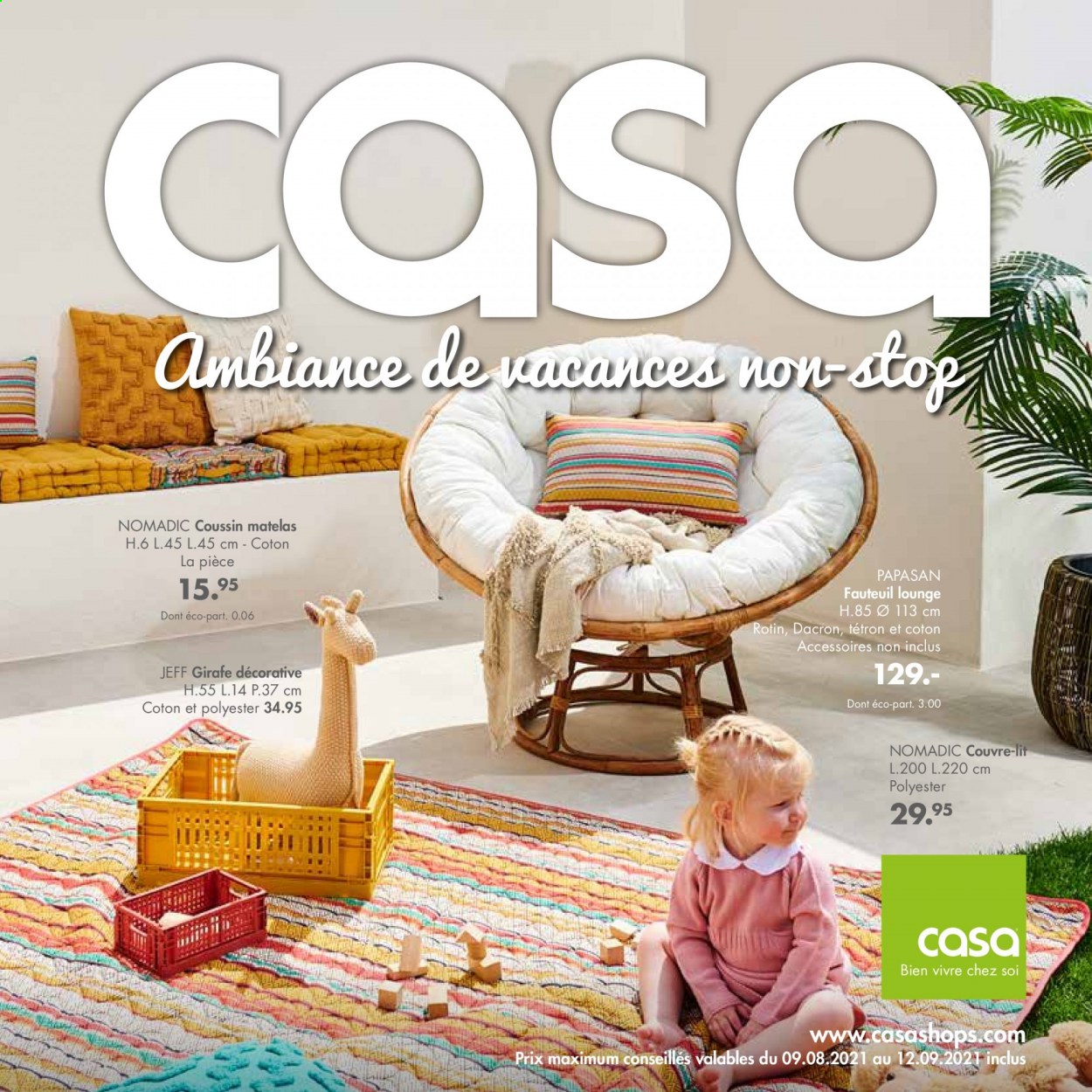 Catalogue CASA - 09.08.2021 - 12.09.2021. 