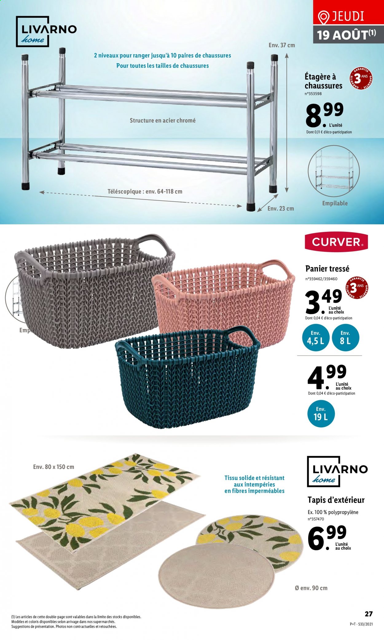 Catalogue Lidl - 18.08.2021 - 24.08.2021. Page 31.