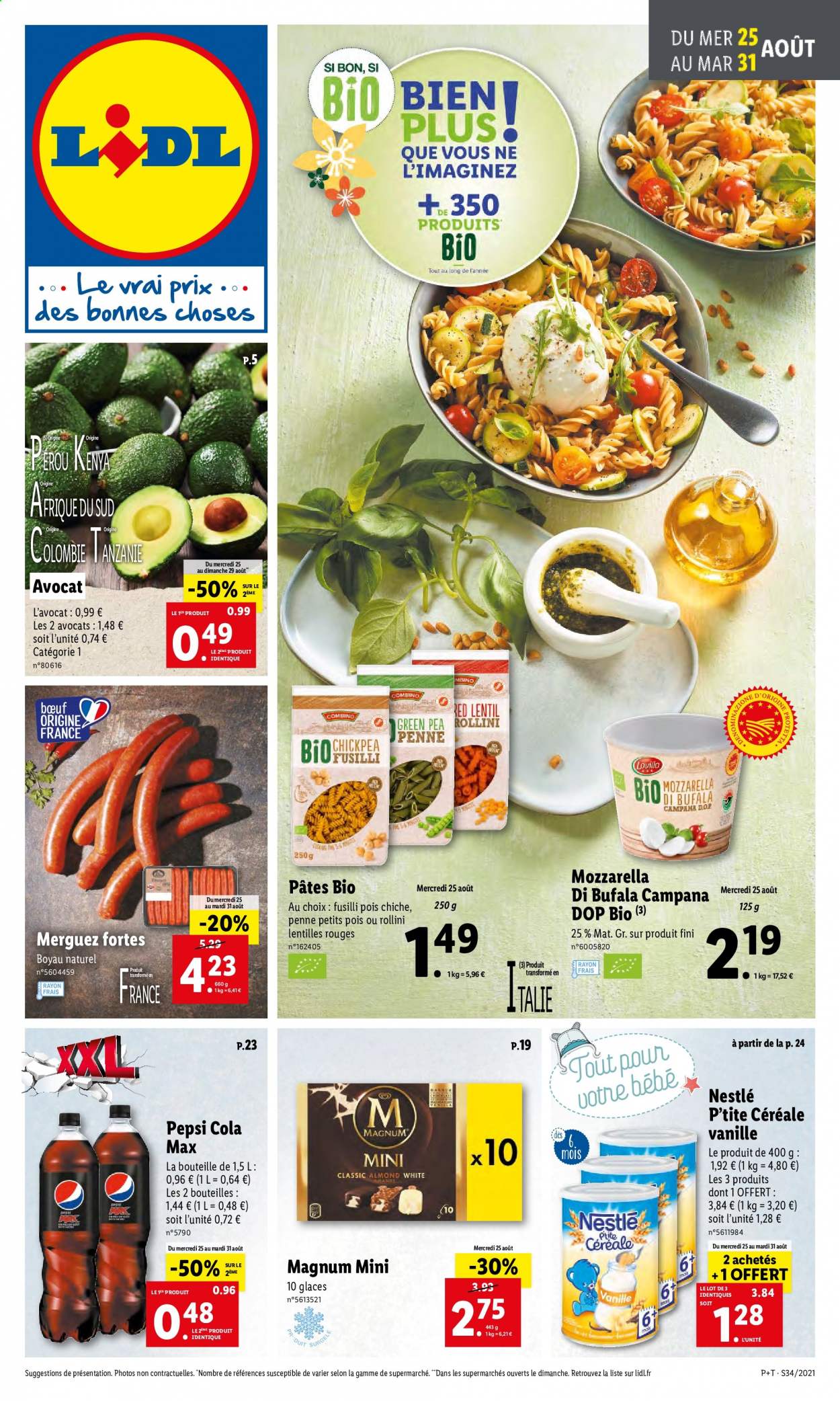 Catalogue Lidl - 25.08.2021 - 31.08.2021. Page 1.