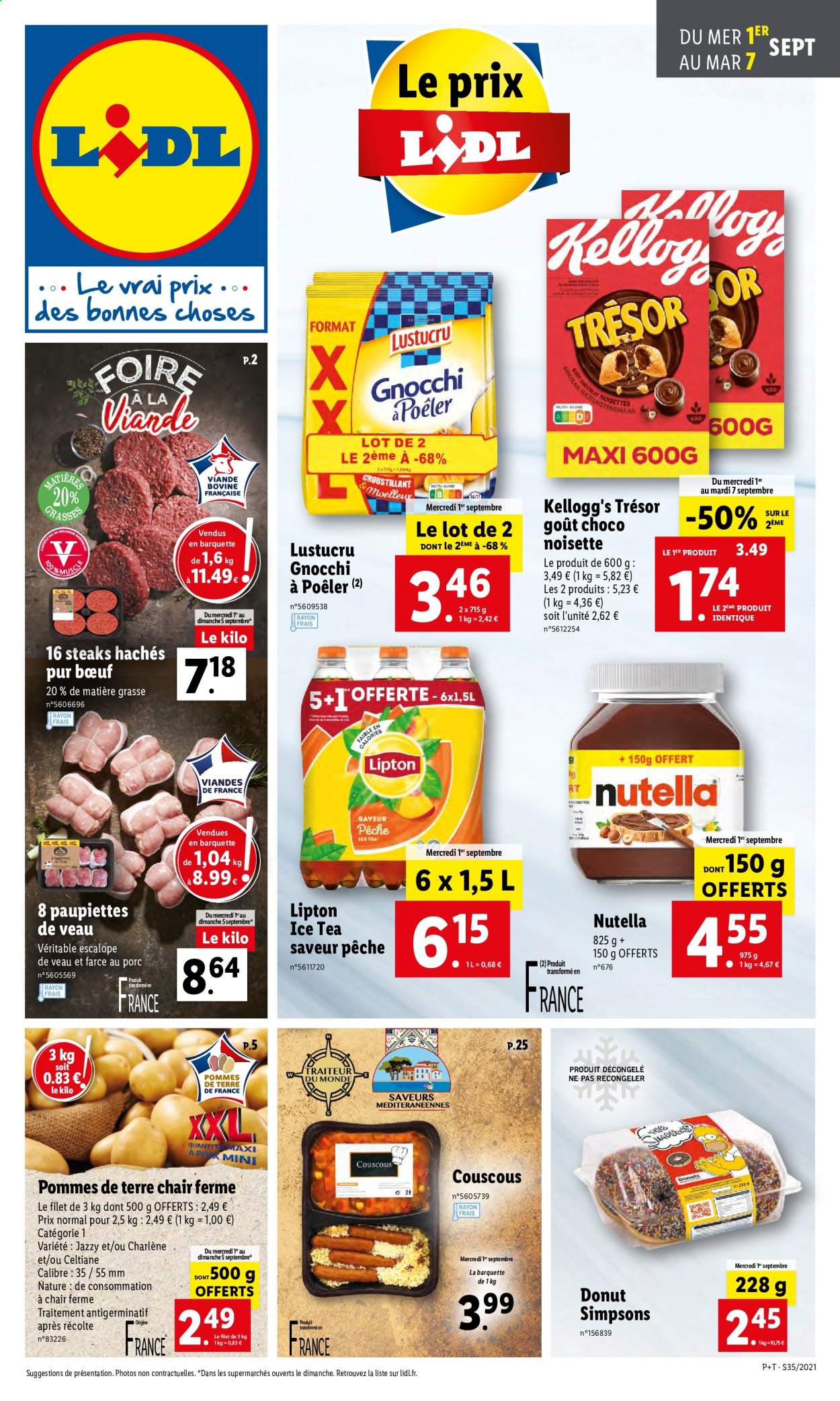 Catalogue Lidl - 01.09.2021 - 07.09.2021. Page 1.