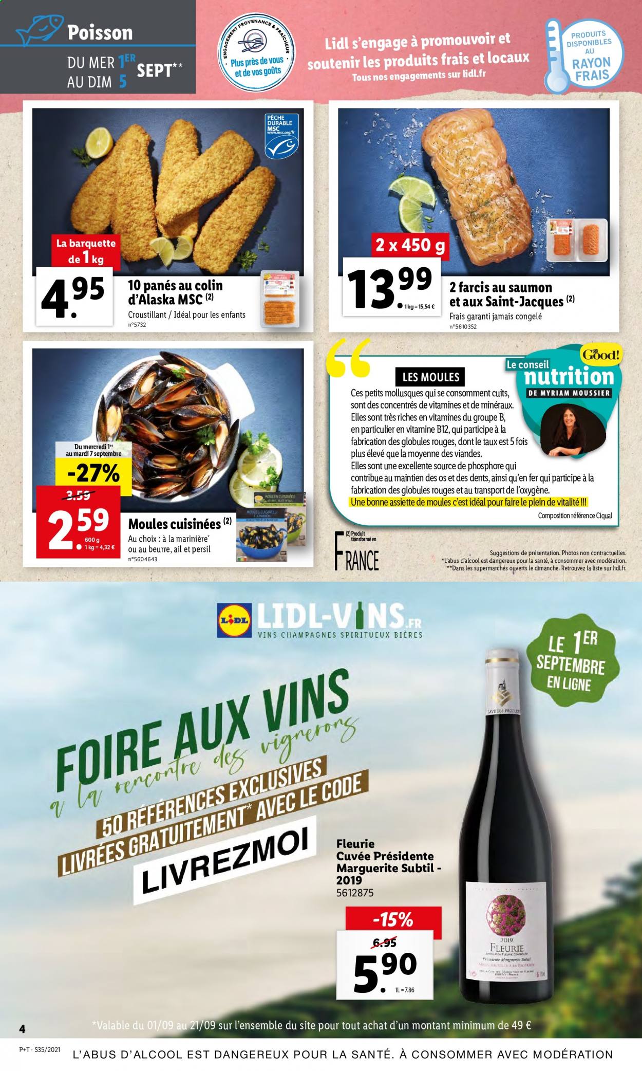 Catalogue Lidl - 01.09.2021 - 07.09.2021. Page 4.
