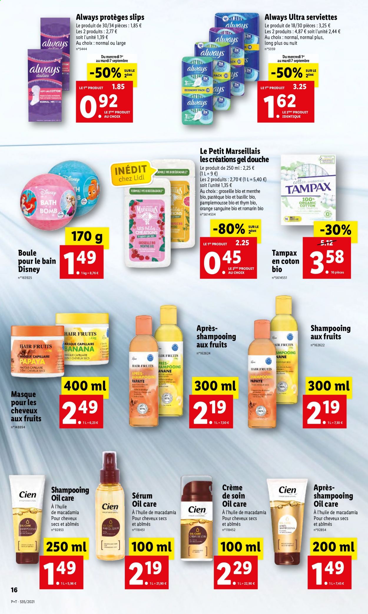 Catalogue Lidl - 01.09.2021 - 07.09.2021. Page 20.