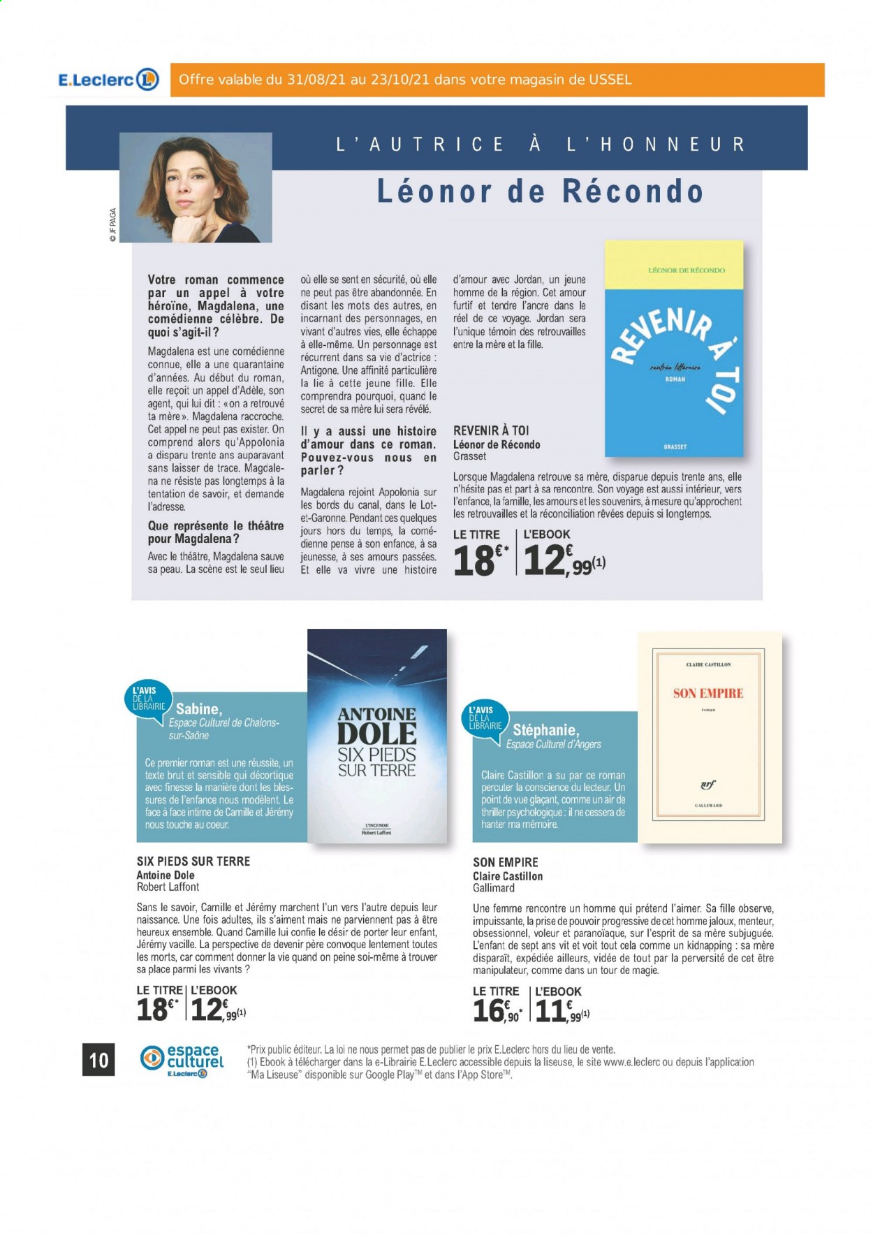 Catalogue E.Leclerc. 