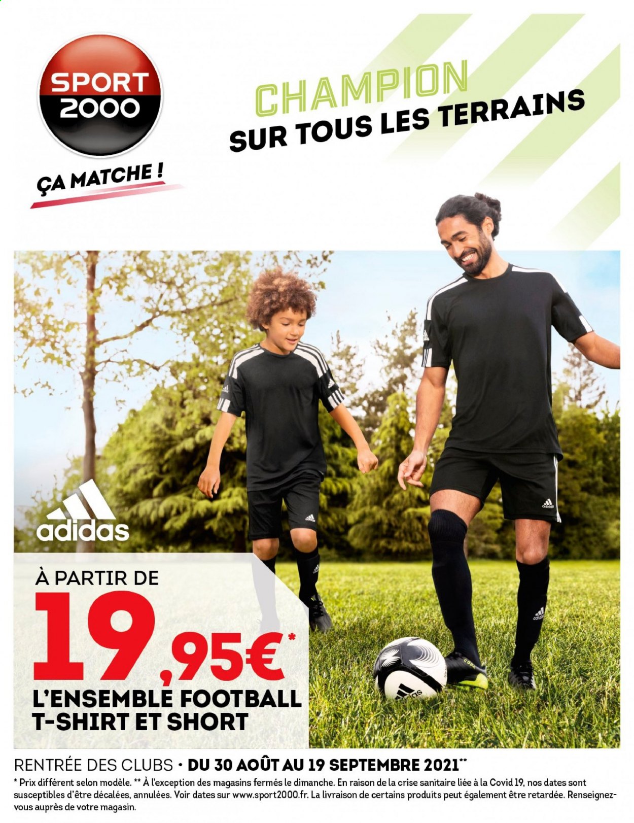 Catalogue Sport 2000 - 30.08.2021 - 19.09.2021. 