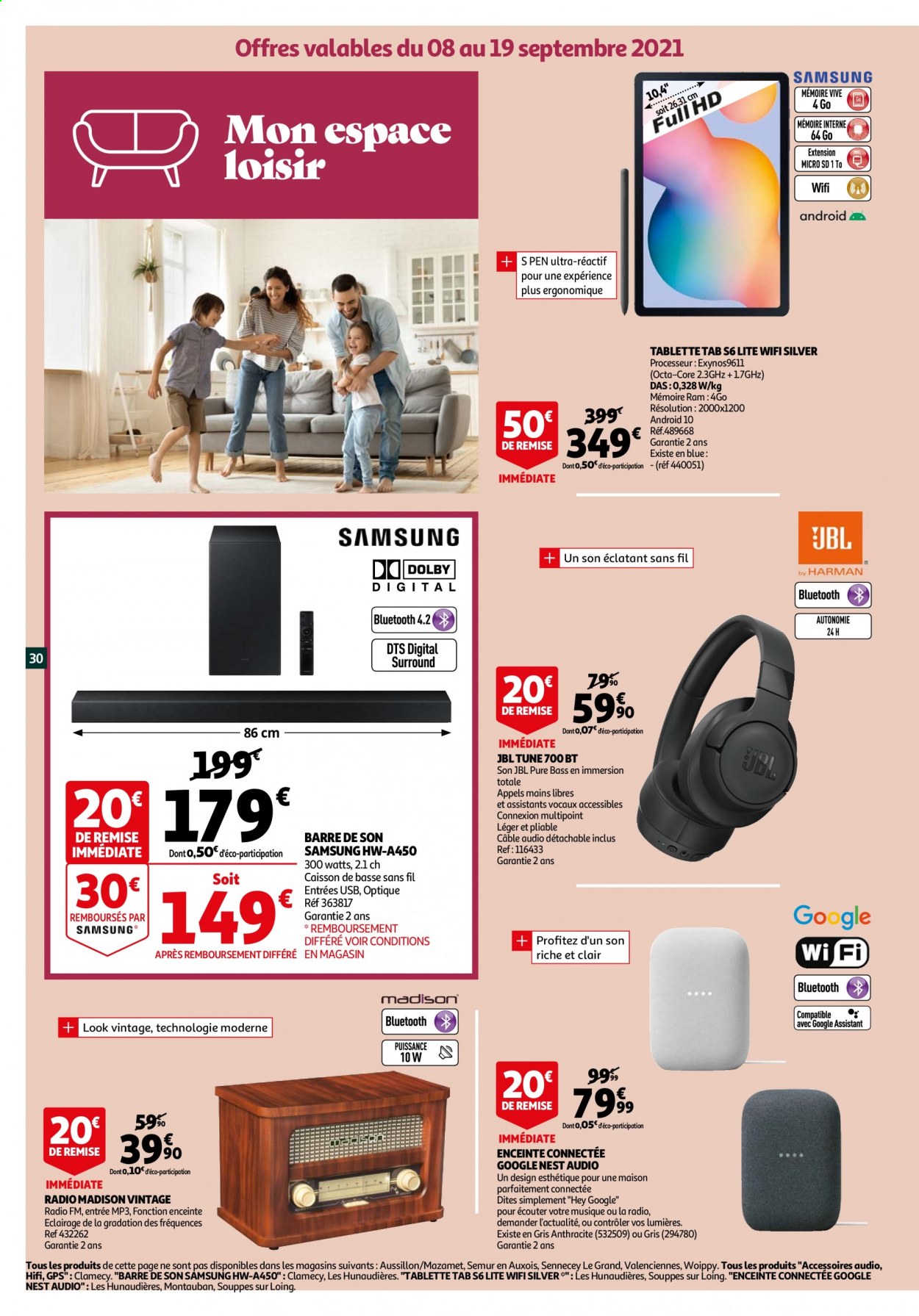 Catalogue Auchan - 08.09.2021 - 14.09.2021. 