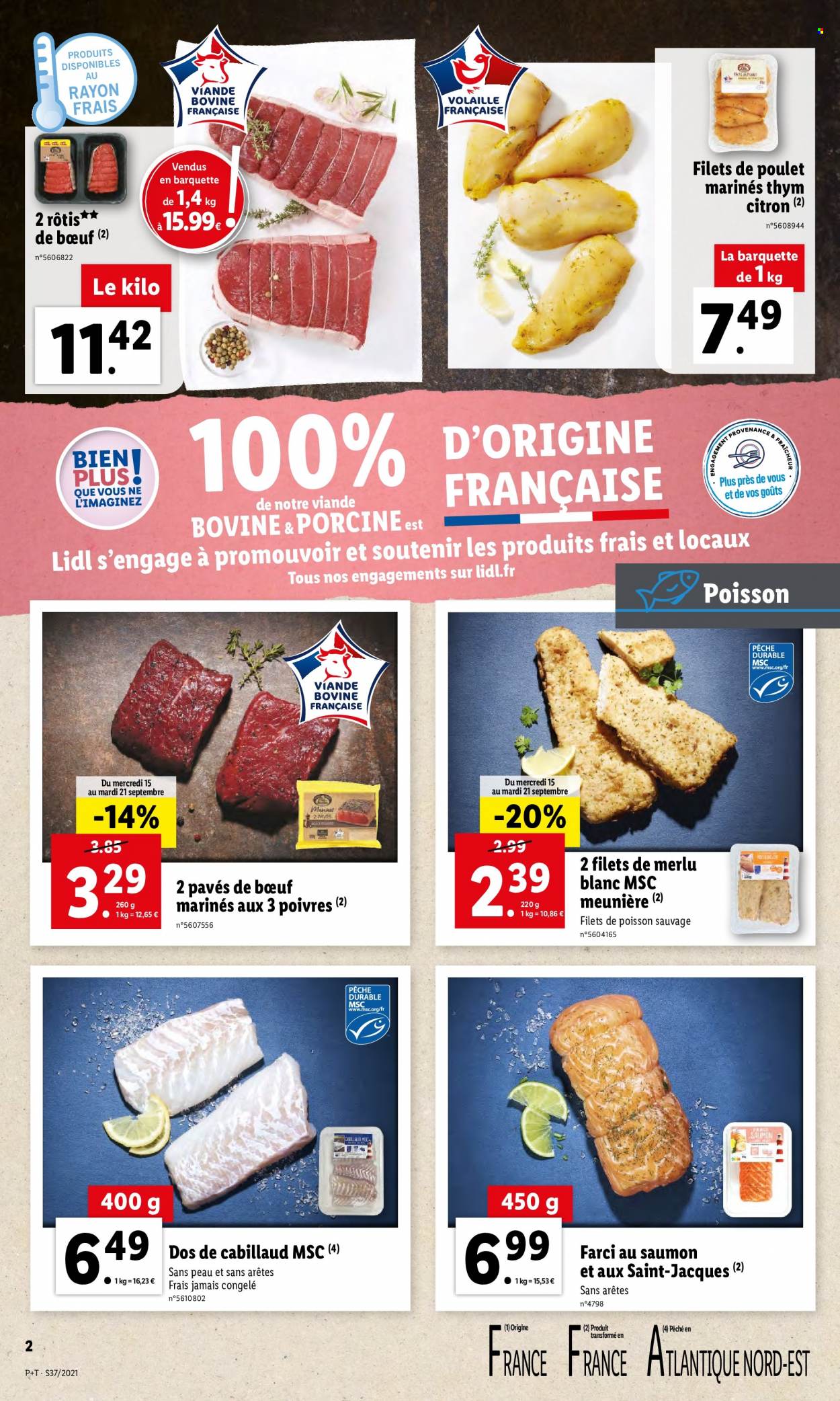 Catalogue Lidl - 15.09.2021 - 21.09.2021. Page 2.