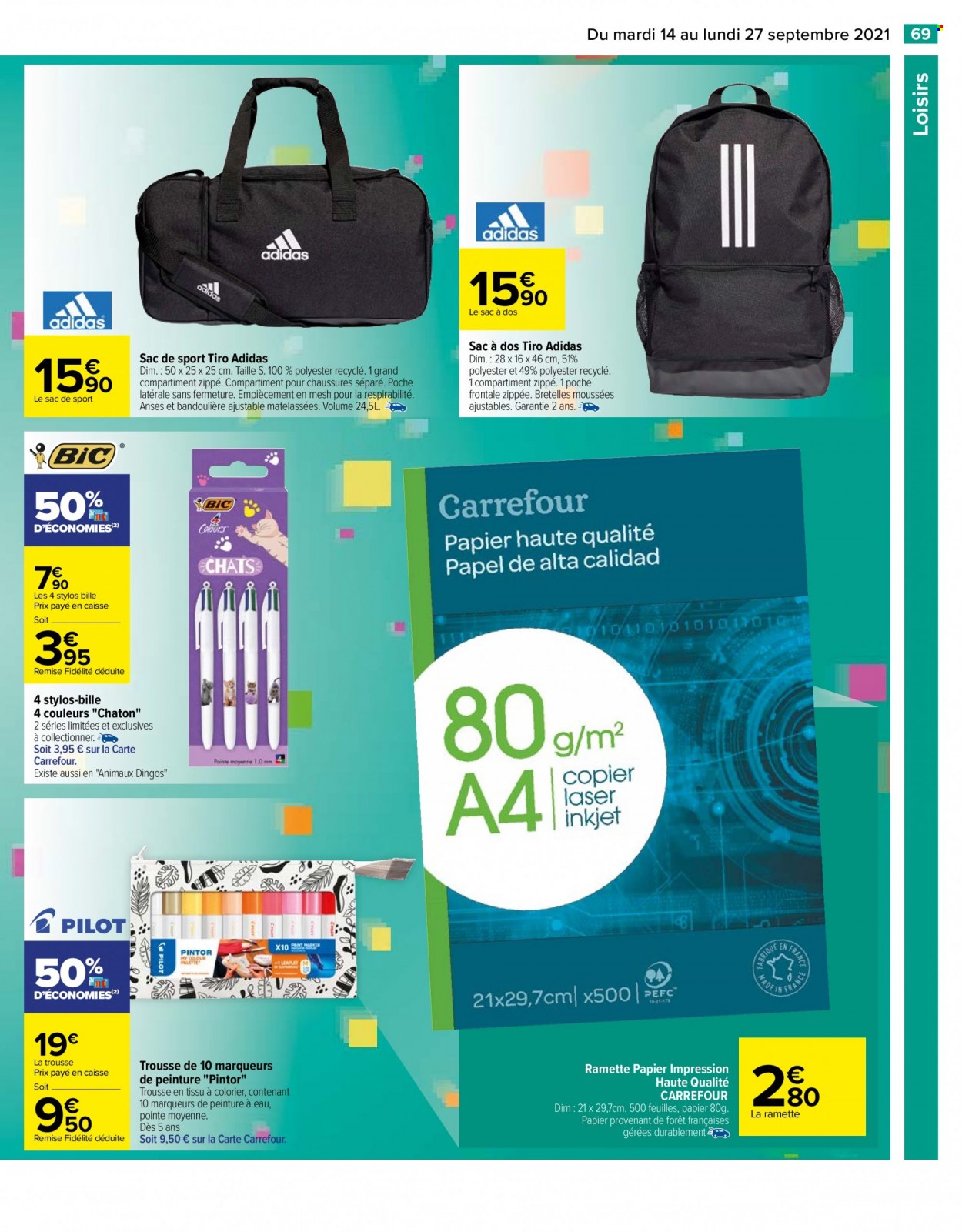 Catalogue Carrefour Hypermarchés - 14.09.2021 - 27.09.2021. 