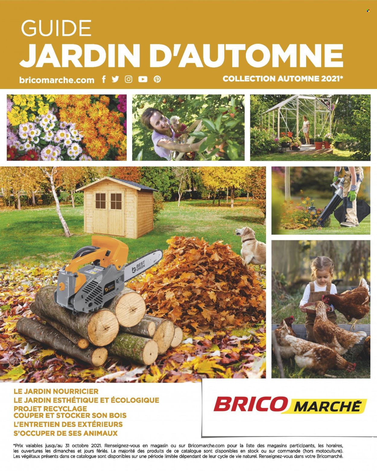 Catalogue Bricomarché - 08.09.2021 - 31.10.2021. 