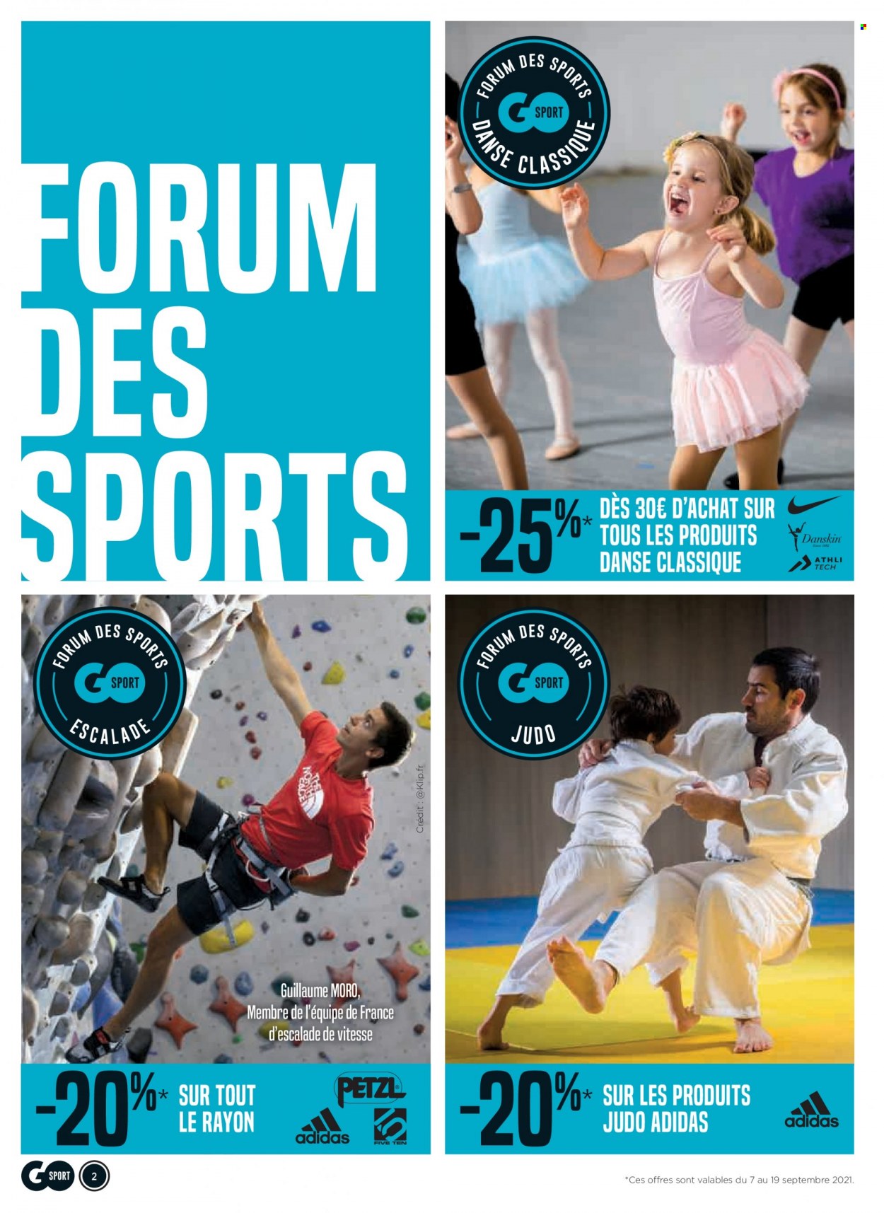 Catalogue Go Sport - 08.09.2021 - 27.09.2021. 