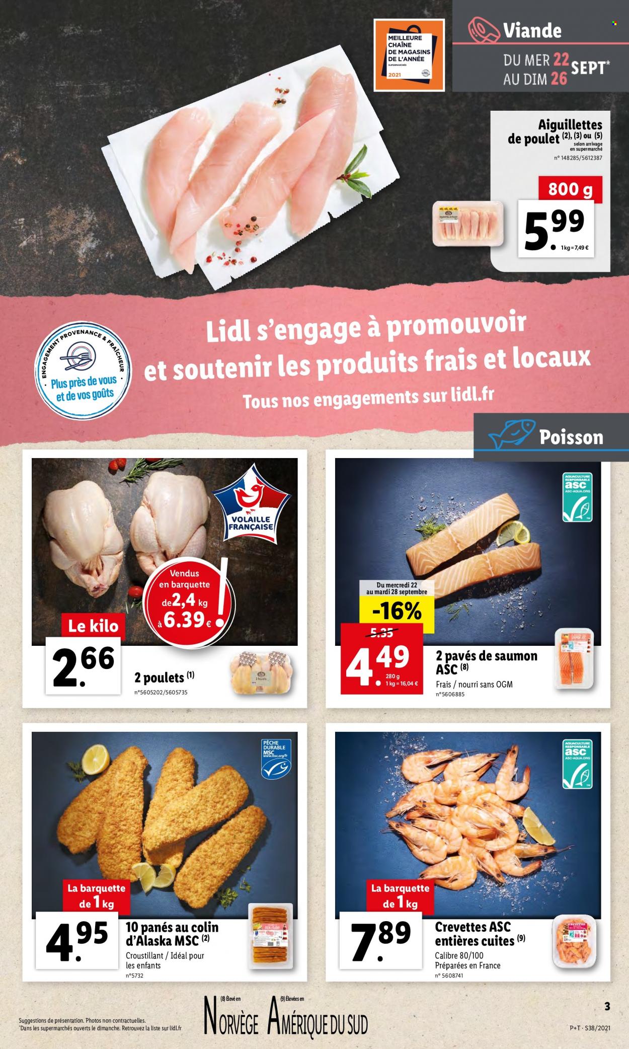 Catalogue Lidl - 22.09.2021 - 28.09.2021. Page 3.