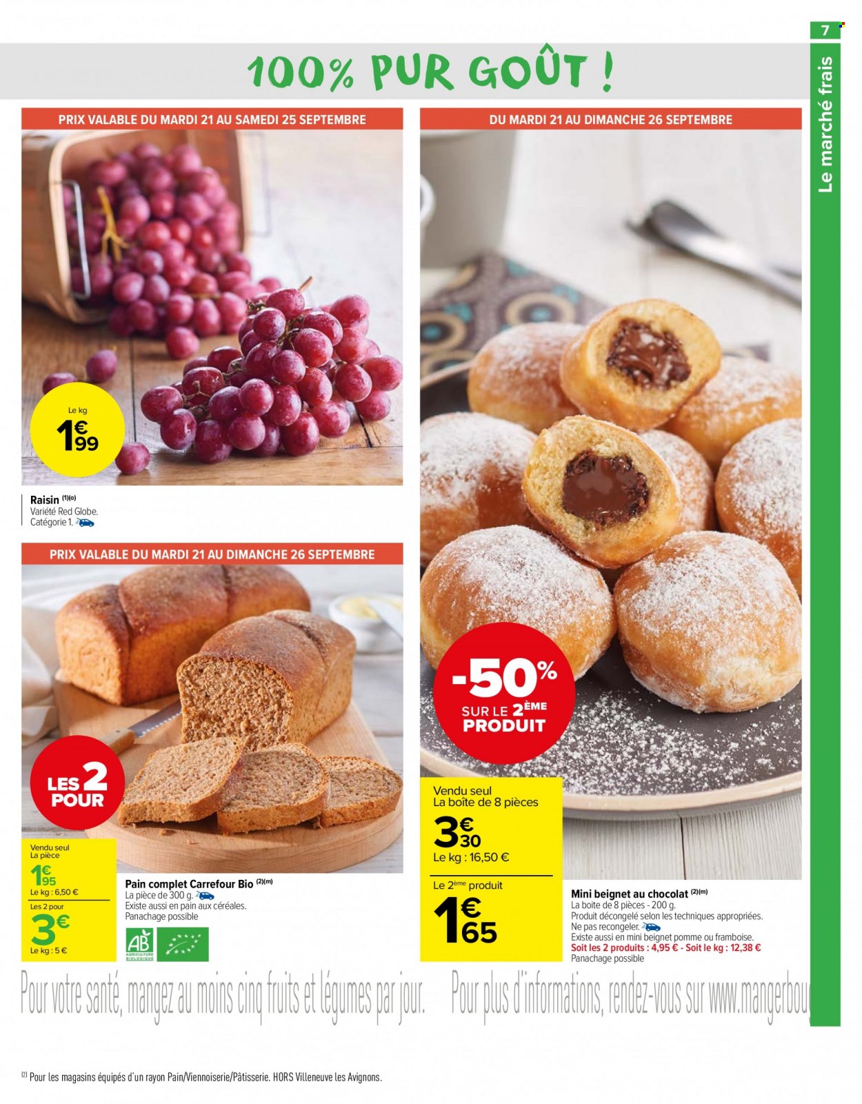 Catalogue Carrefour Market - 21.09.2021 - 03.10.2021. 