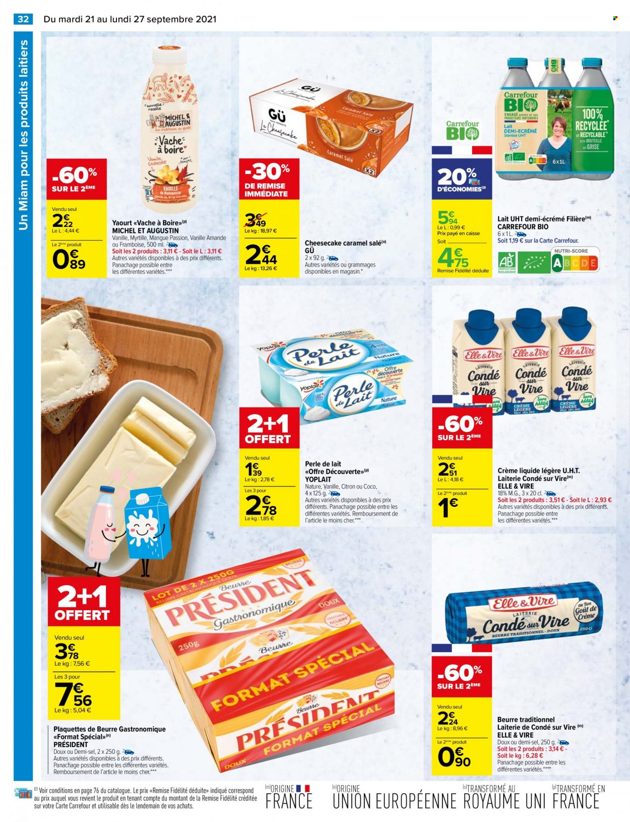 Catalogue Carrefour Hypermarchés - 21.09.2021 - 27.09.2021. 