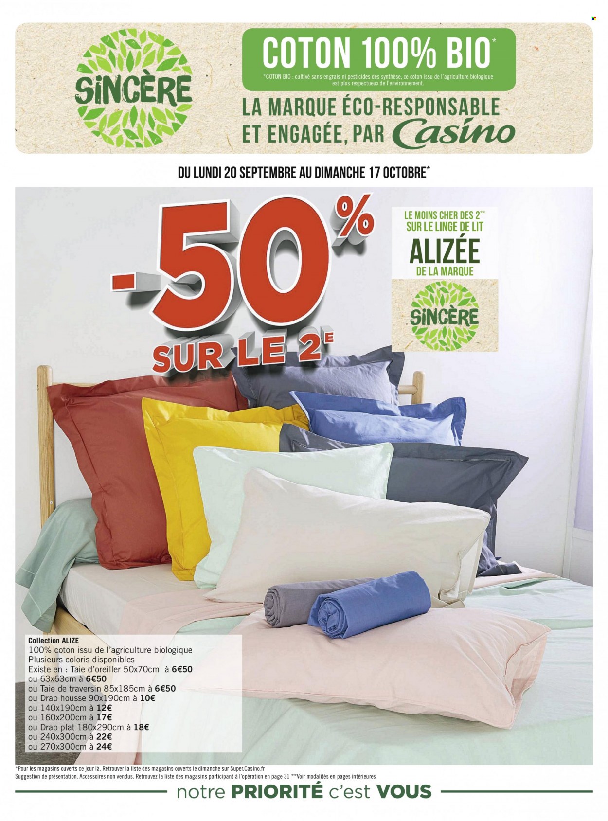 Catalogue Géant Casino - 20.09.2021 - 03.10.2021. 