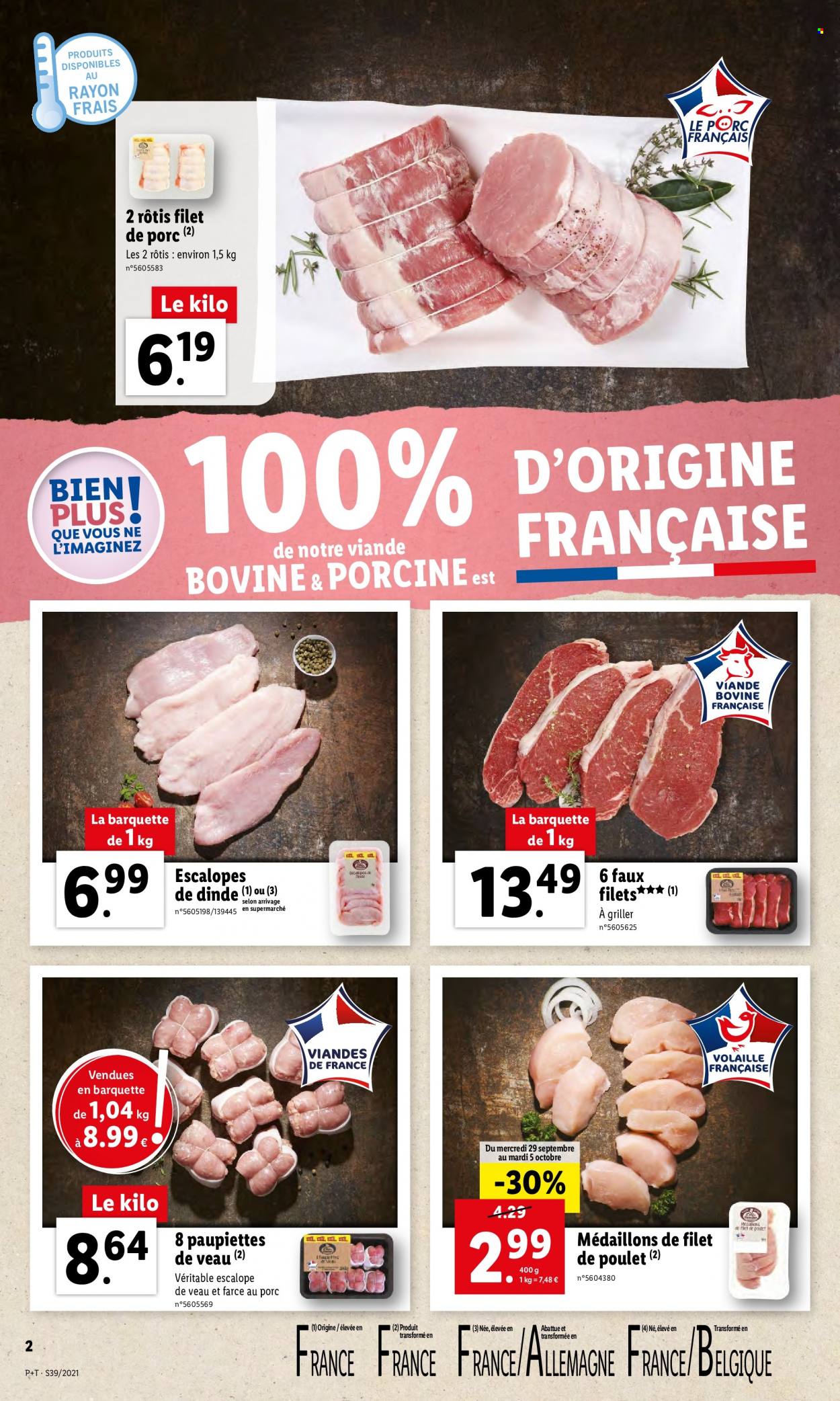 Catalogue Lidl - 29.09.2021 - 05.10.2021. Page 2.