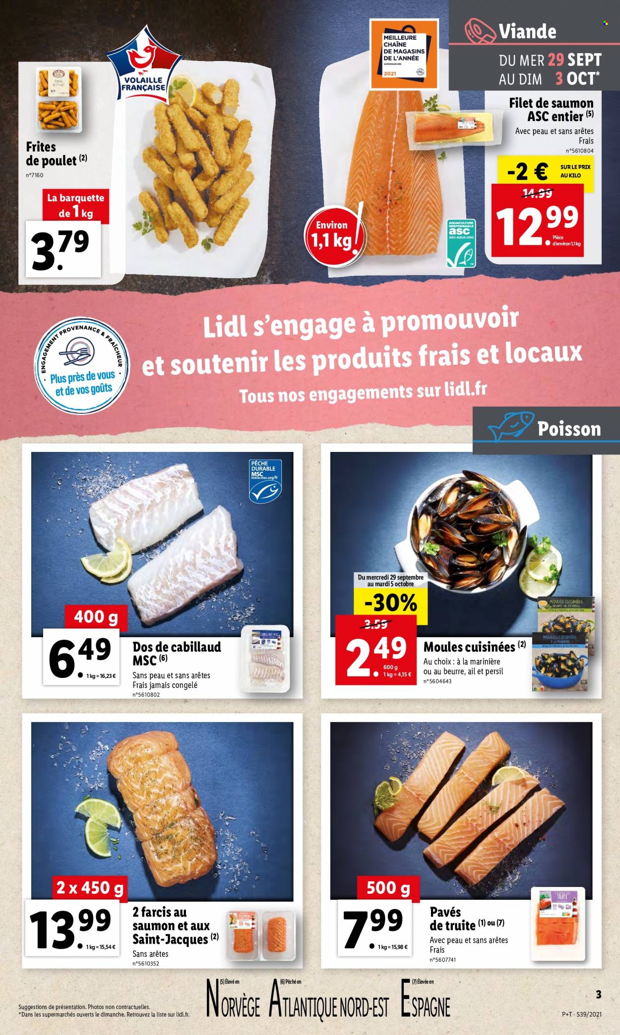 Catalogue Lidl - 29.09.2021 - 05.10.2021. Page 3.