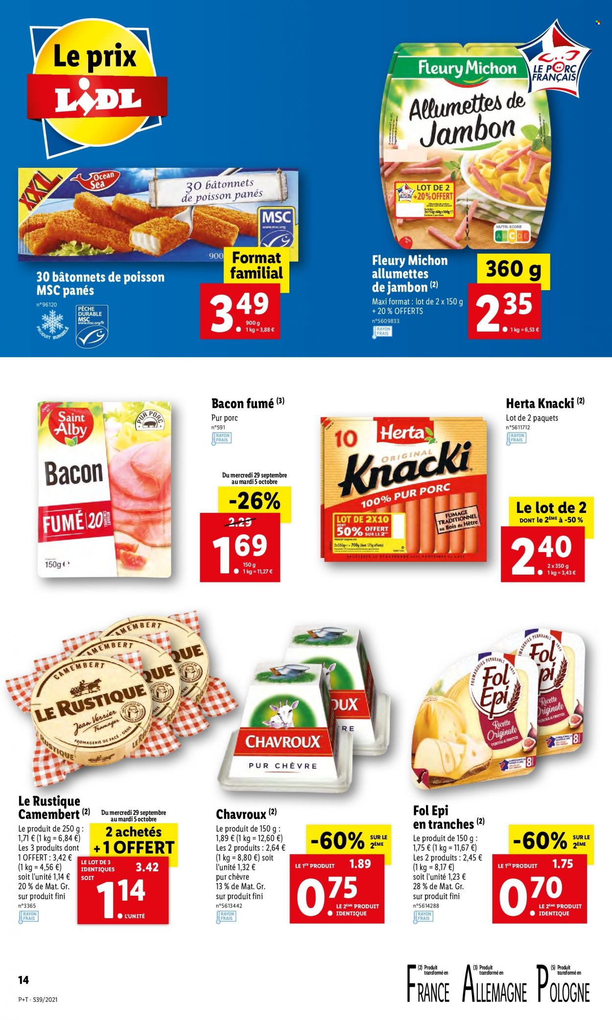 Catalogue Lidl - 29.09.2021 - 05.10.2021. Page 14.