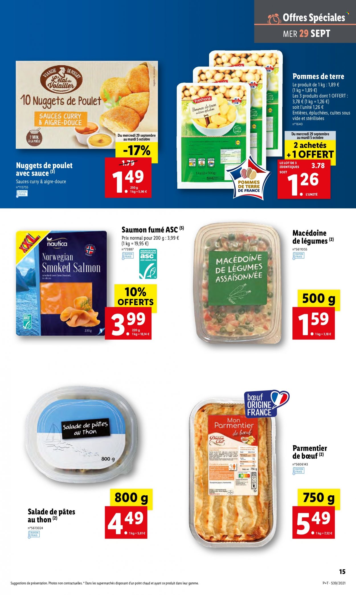 Catalogue Lidl - 29.09.2021 - 05.10.2021. Page 15.