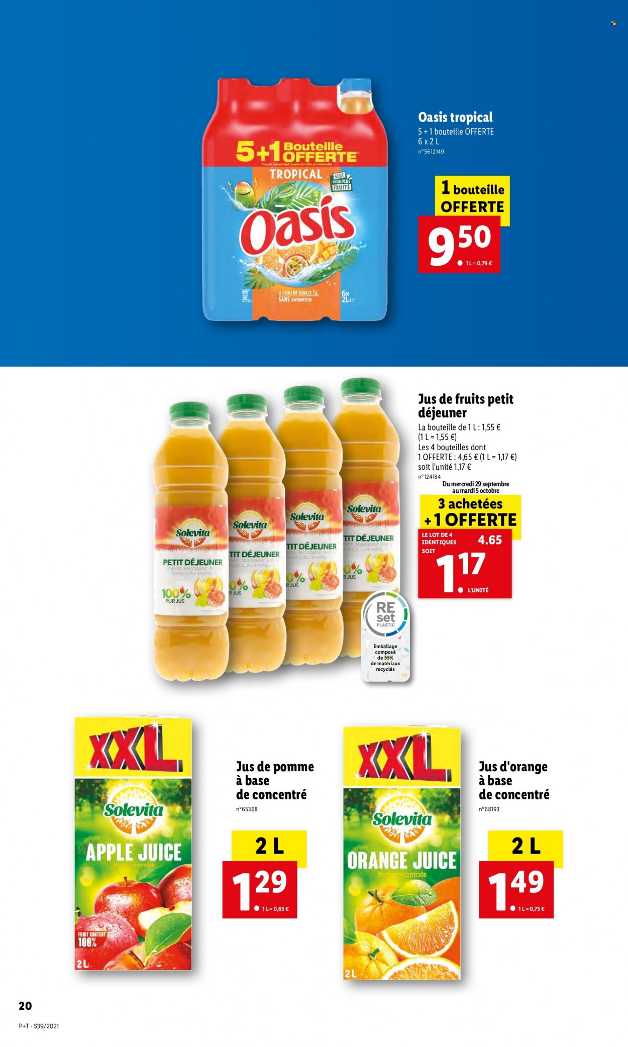 Catalogue Lidl - 29.09.2021 - 05.10.2021. Page 20.