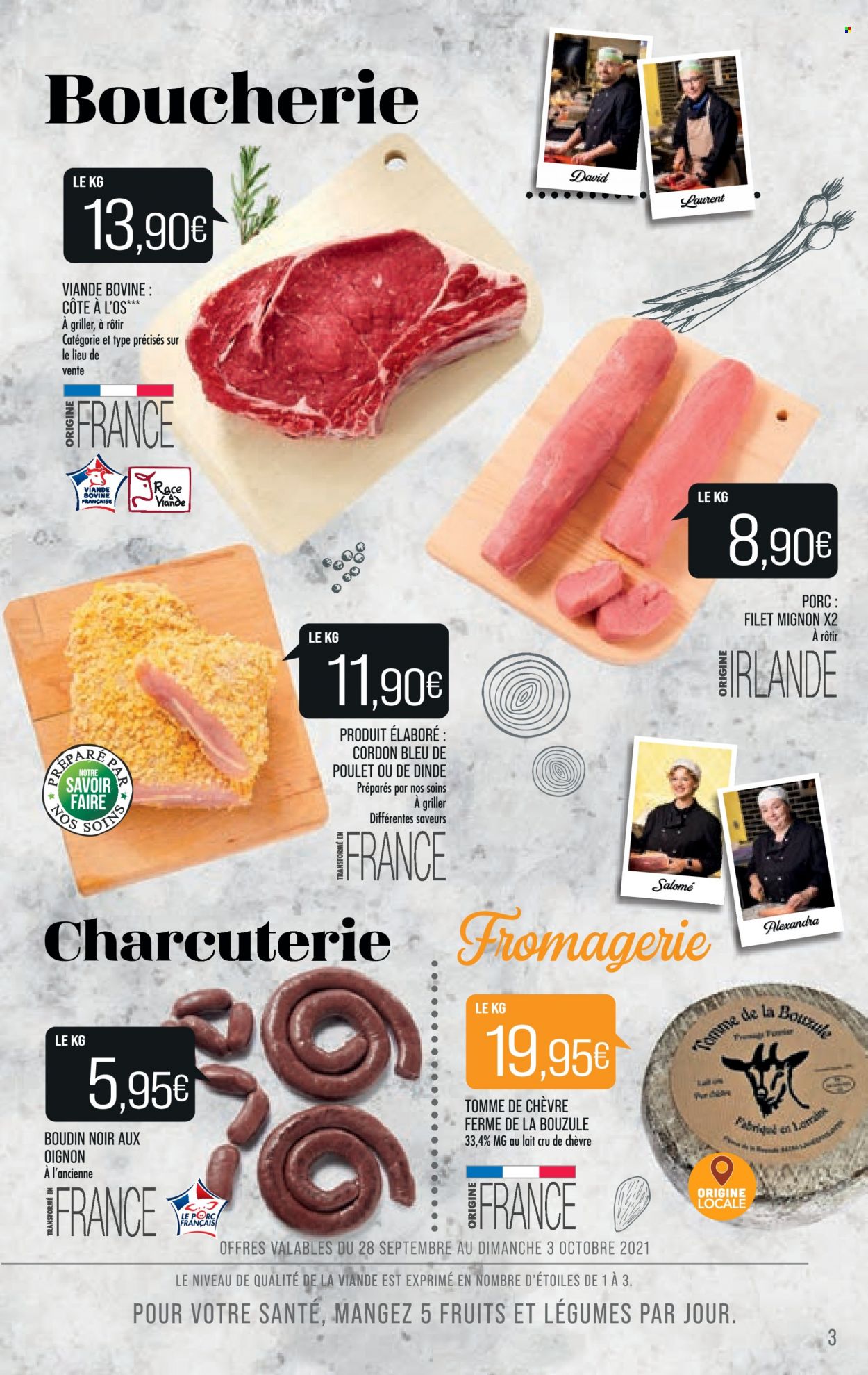 Catalogue Supermarché Match - 28.09.2021 - 03.10.2021. 