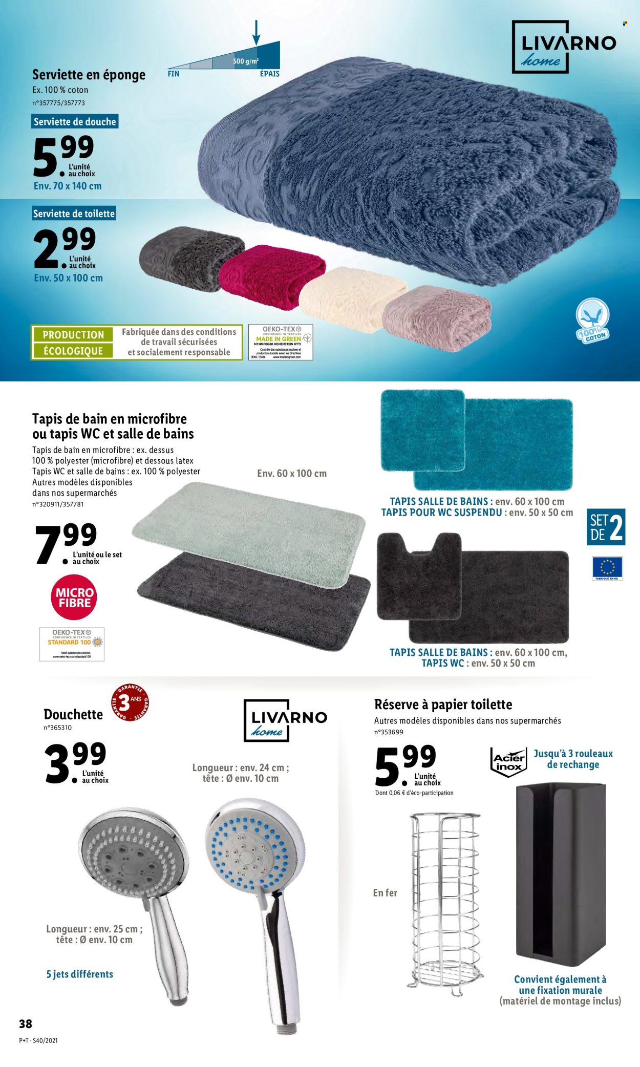 Catalogue Lidl - 06.10.2021 - 12.10.2021. Page 40.