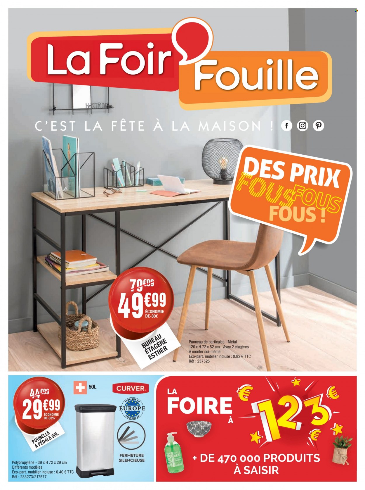Catalogue La Foir'Fouille - 27.09.2021 - 03.10.2021. 