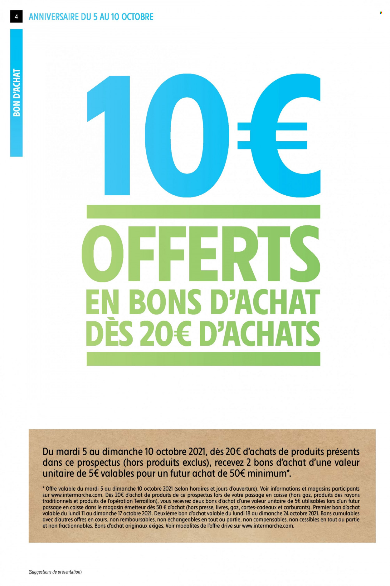 Catalogue Intermarché Express - 05.10.2021 - 10.10.2021. 