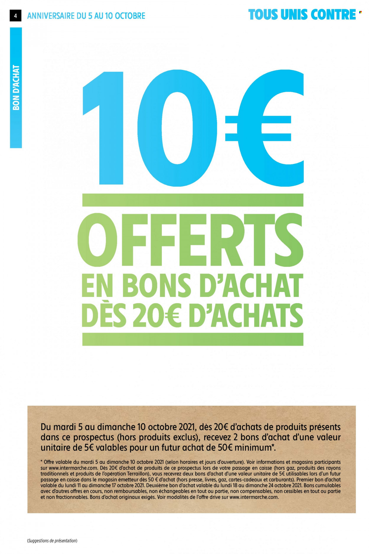 Catalogue Intermarché Contact - 05.10.2021 - 10.10.2021. 